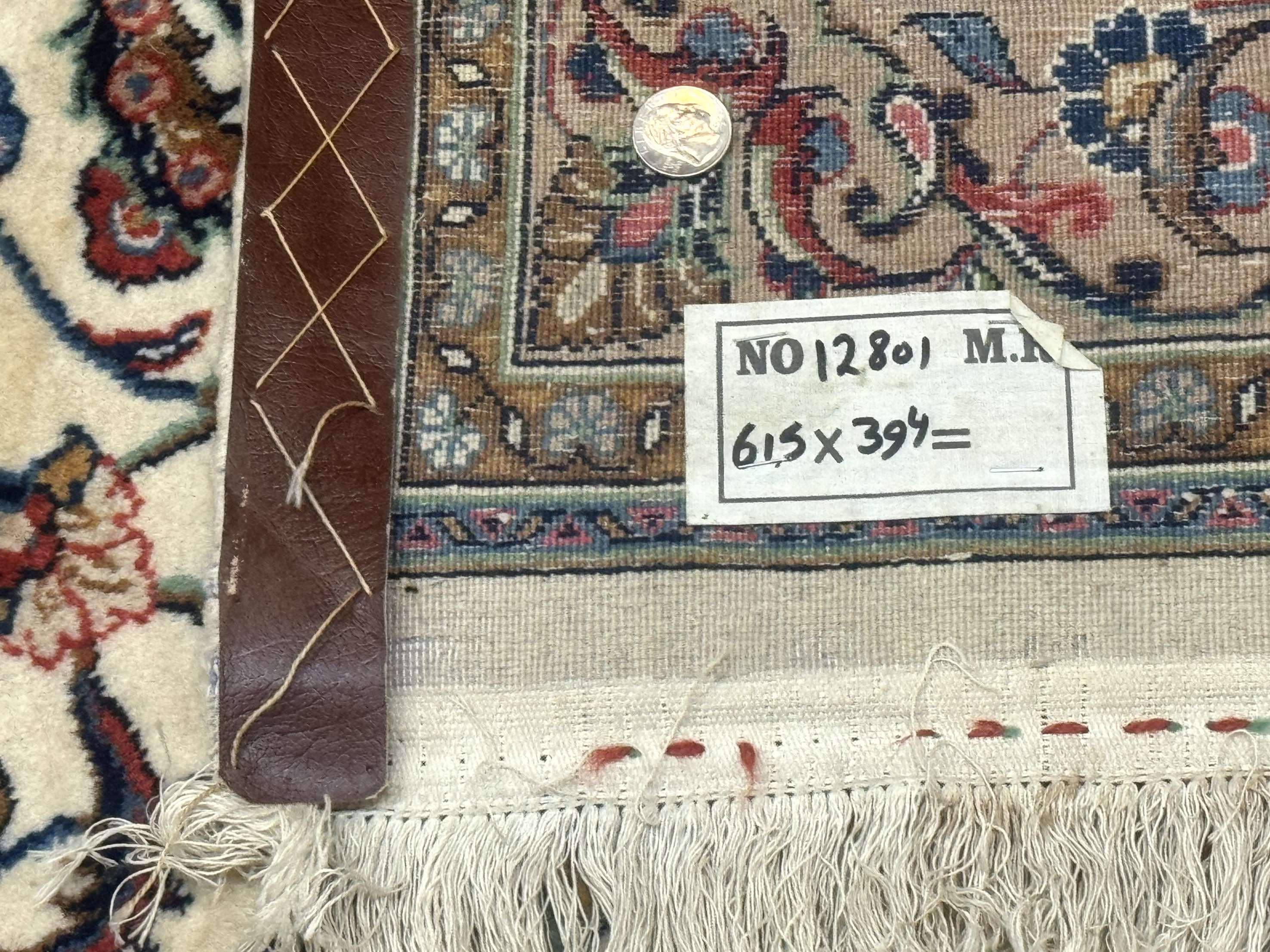 Ivory Persian Sarouk Rug 13x20, Palace Size Carpet, 225 KPSI, Traditional Wool Handmade Vintage Extra Large Rug 13 x 20 ft, Allover Pattern, - Jewel Rugs