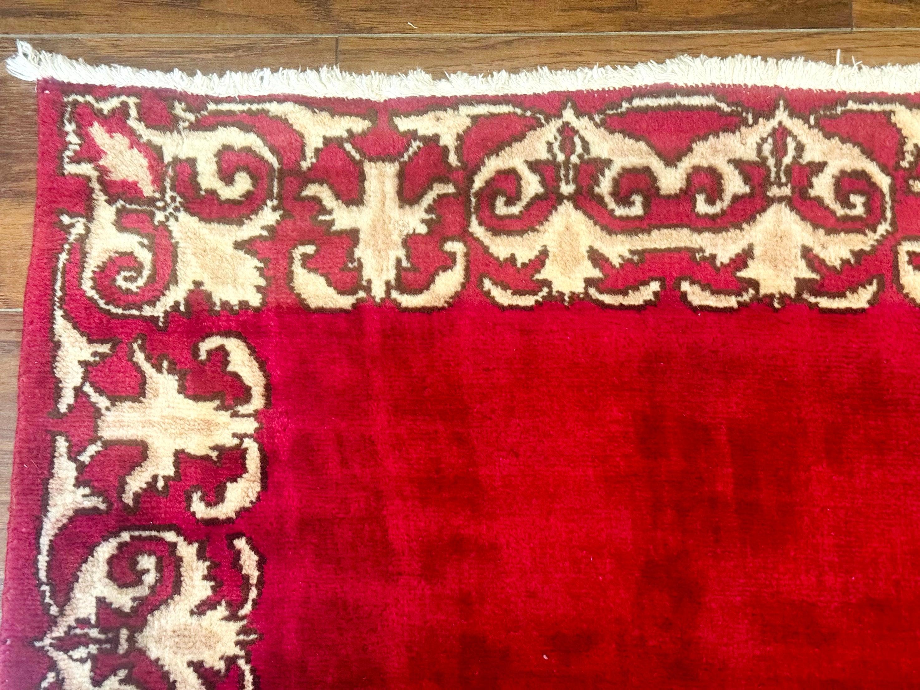 Red Persian Kerman Runner Rug 3x16 - Jewel Rugs