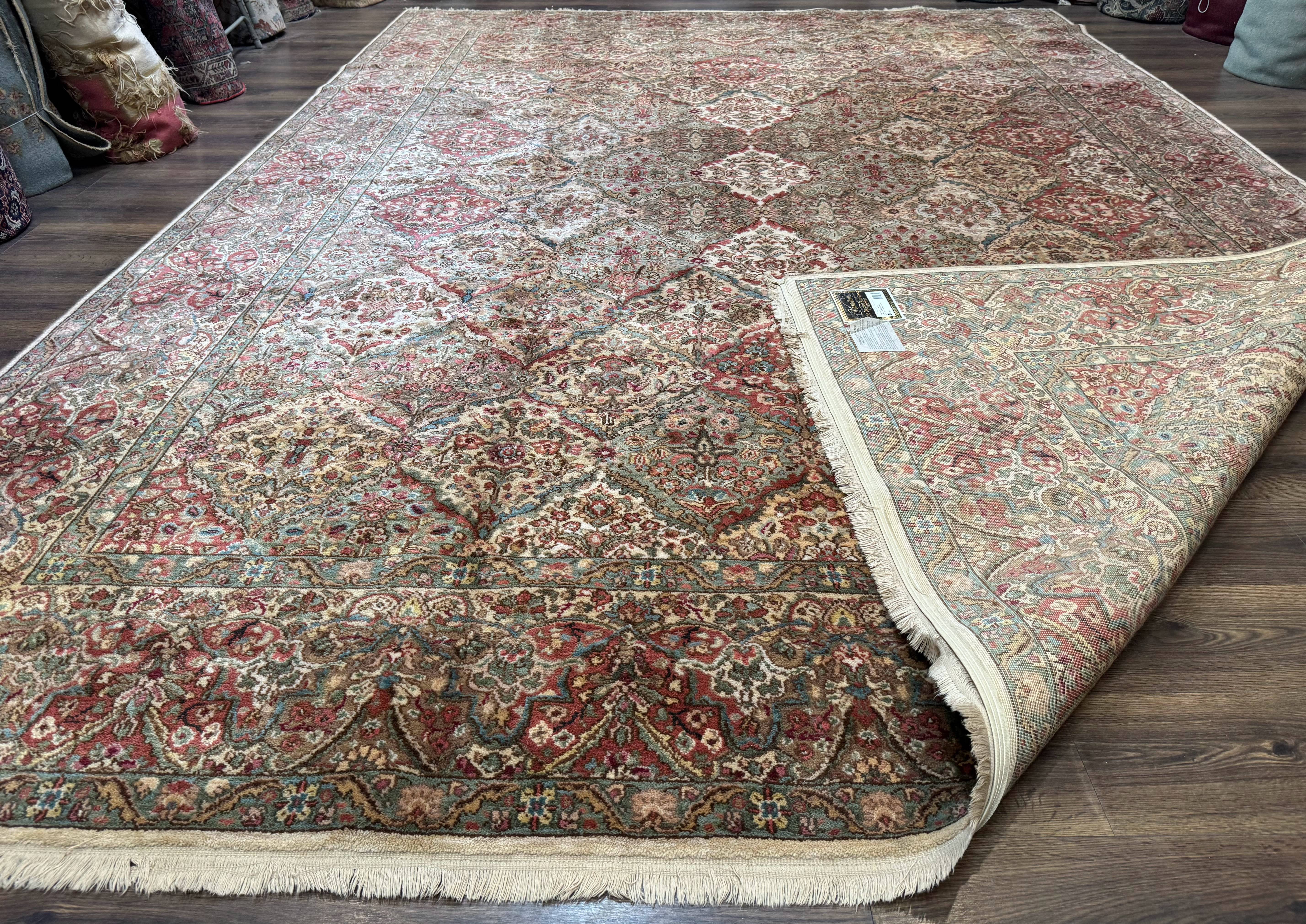10x14 Karastan Empress Kirman Rug #700/719, Vintage Wool Discontinued Karastan - Jewel Rugs