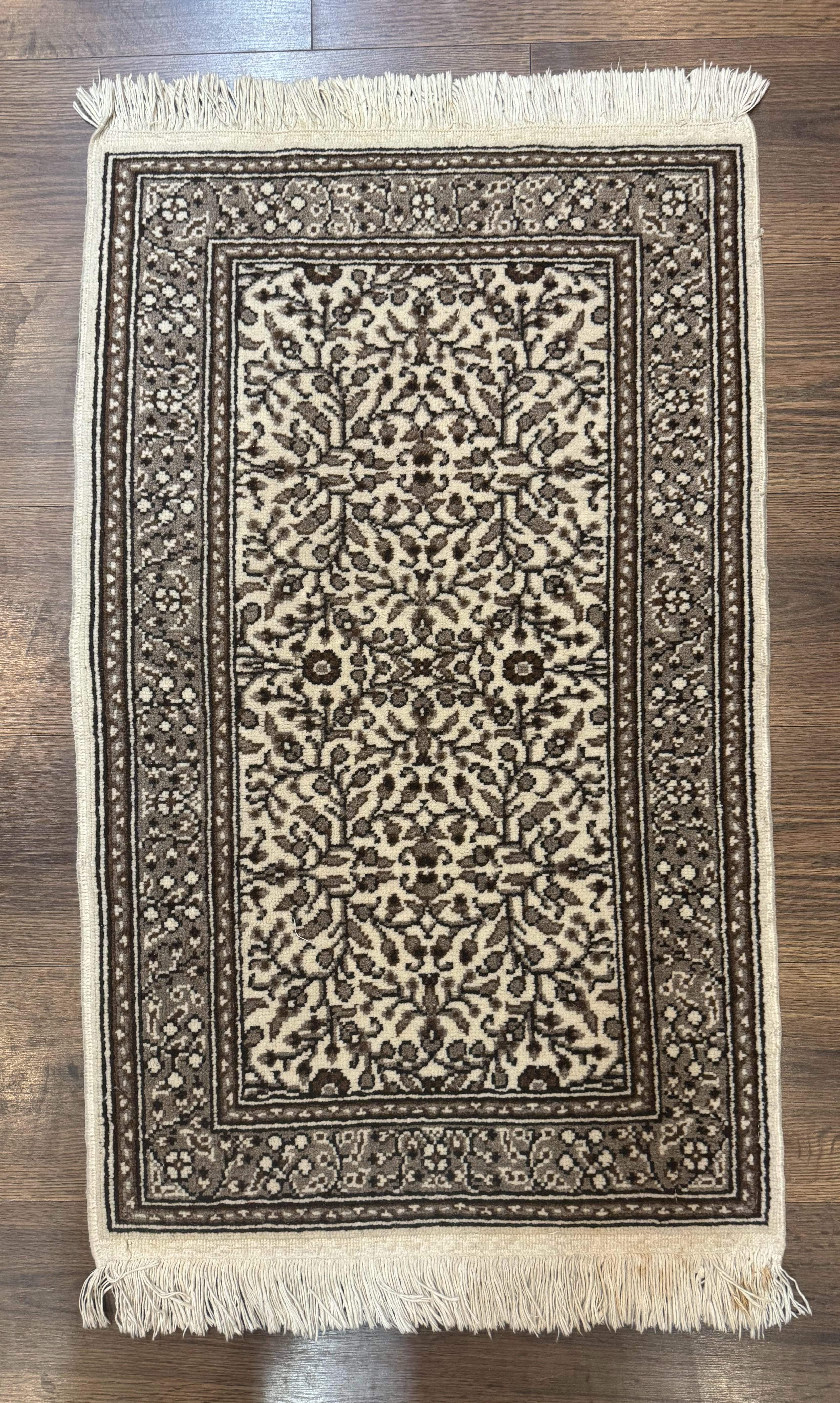 Small Turkish Kayseri Rug 2x3, Allover Pattern - Jewel Rugs