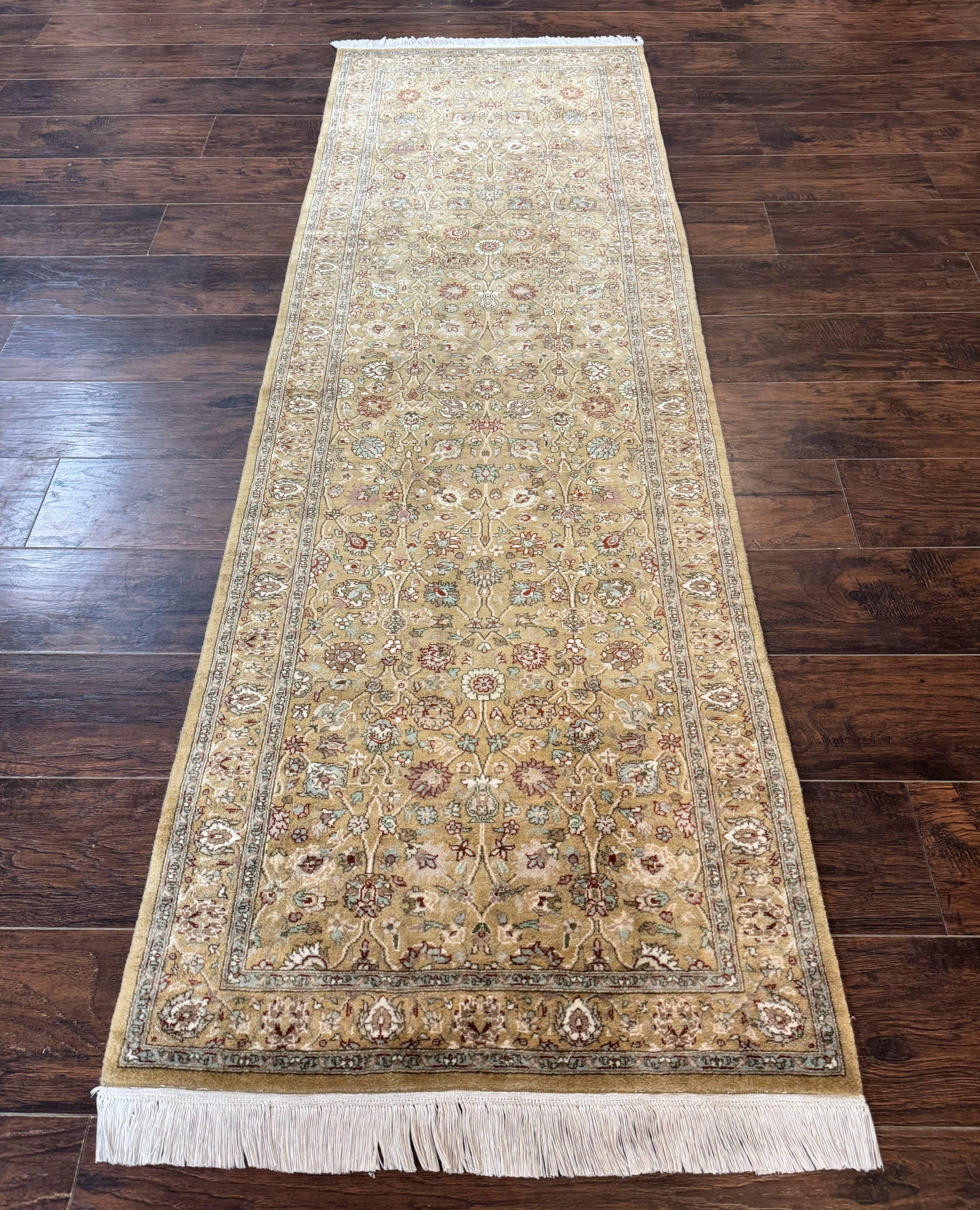 Persian Runner Rug 3x8, Traditional Wool Runner Rug for Hallway or Kitchen, Pak Persian Rug, Fine 225 KPSI - Jewel Rugs