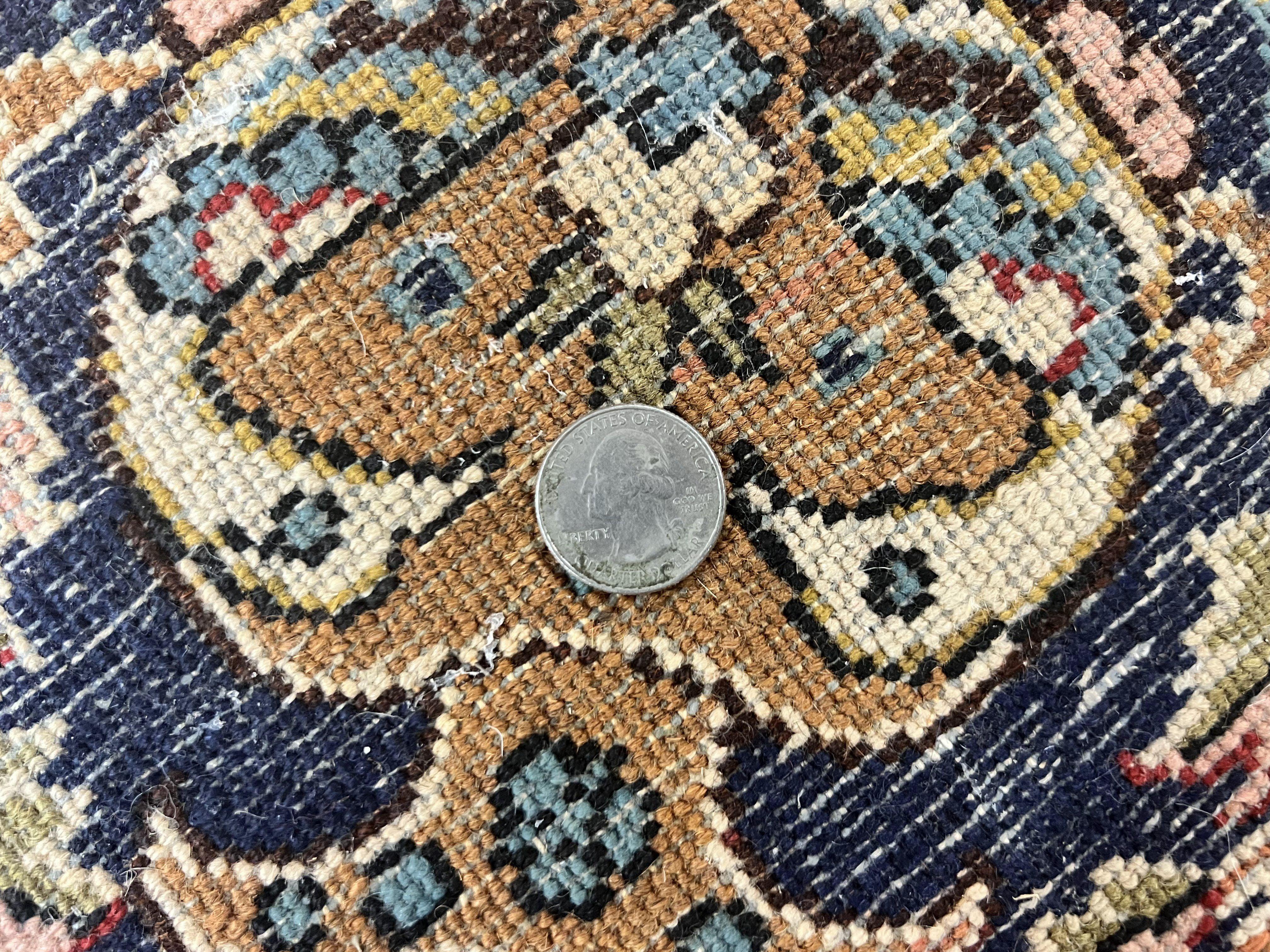 Wonderful Persian Qum Rug 10x14, Wool w/ Silk Highlights, Hand Knotted Semi Antique Vintage Carpet, Red, Floral, Fine Weave, Birds Deer Pictorials - Jewel Rugs