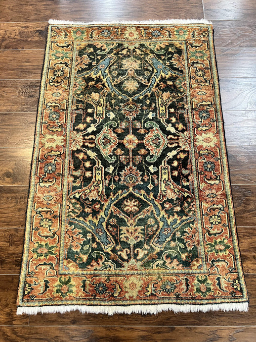 Small Rug - Small Persian Heriz 3x5 Woll Rug Chicago Rug Store