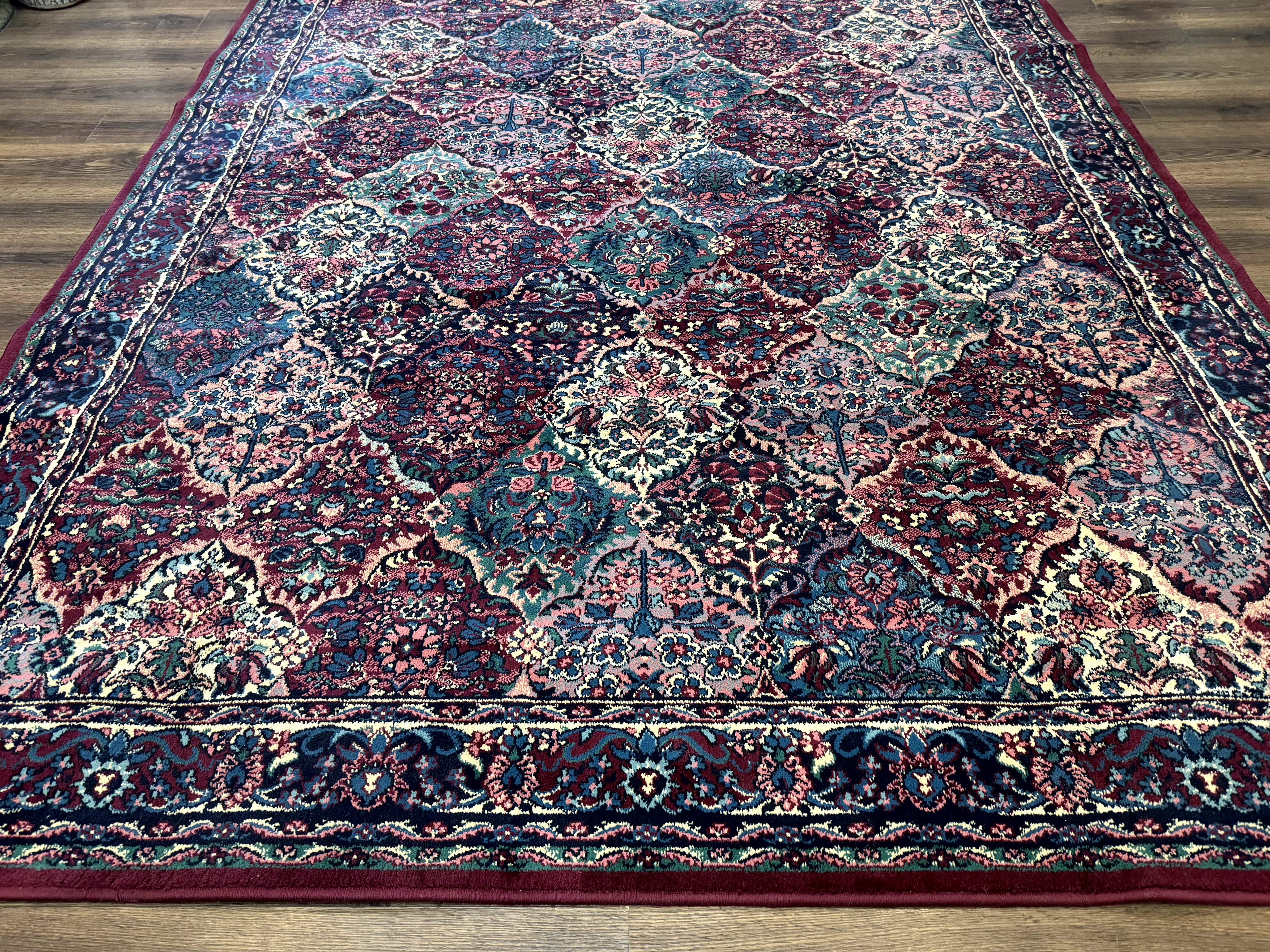 Multicolor Panel Kirman Rug 8x11 - Jewel Rugs