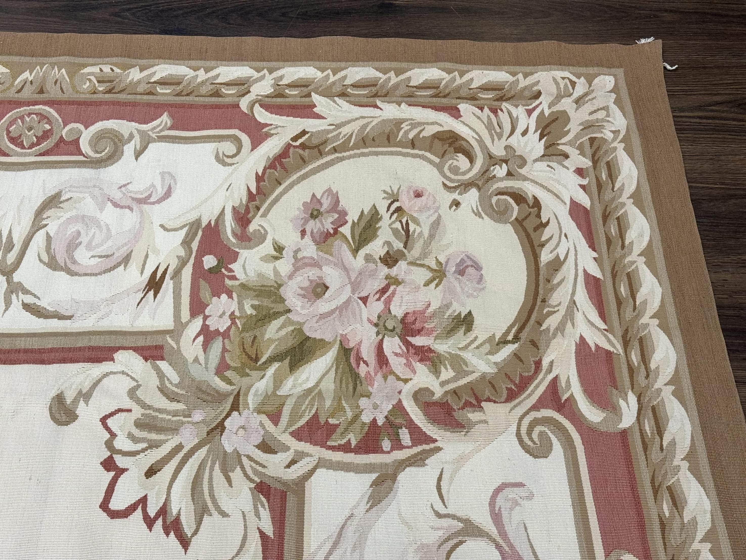 Aubusson Rug 6x9 - Jewel Rugs