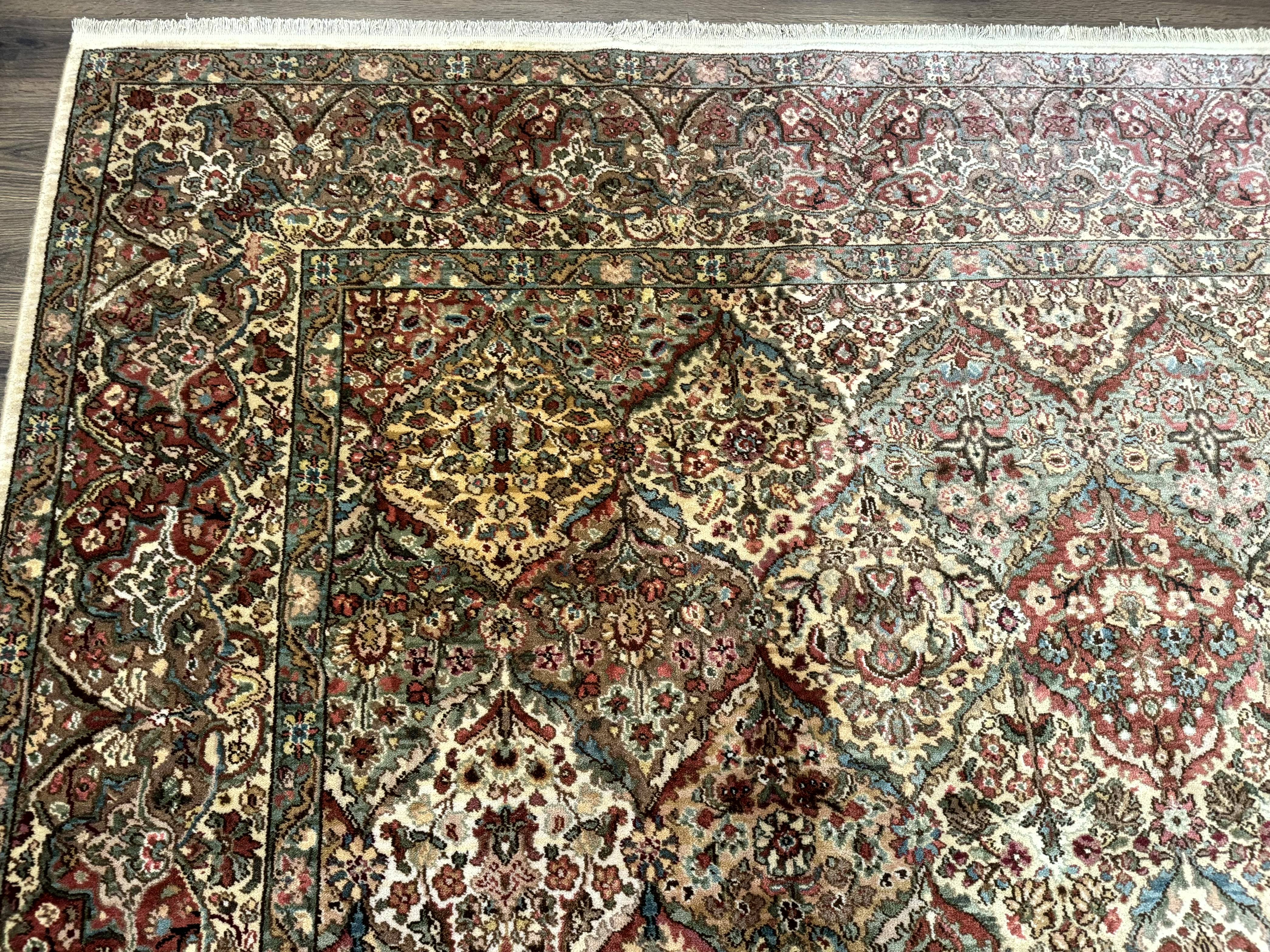 10x14 Karastan Empress Kirman Rug #700/719, Vintage Wool Discontinued Karastan - Jewel Rugs