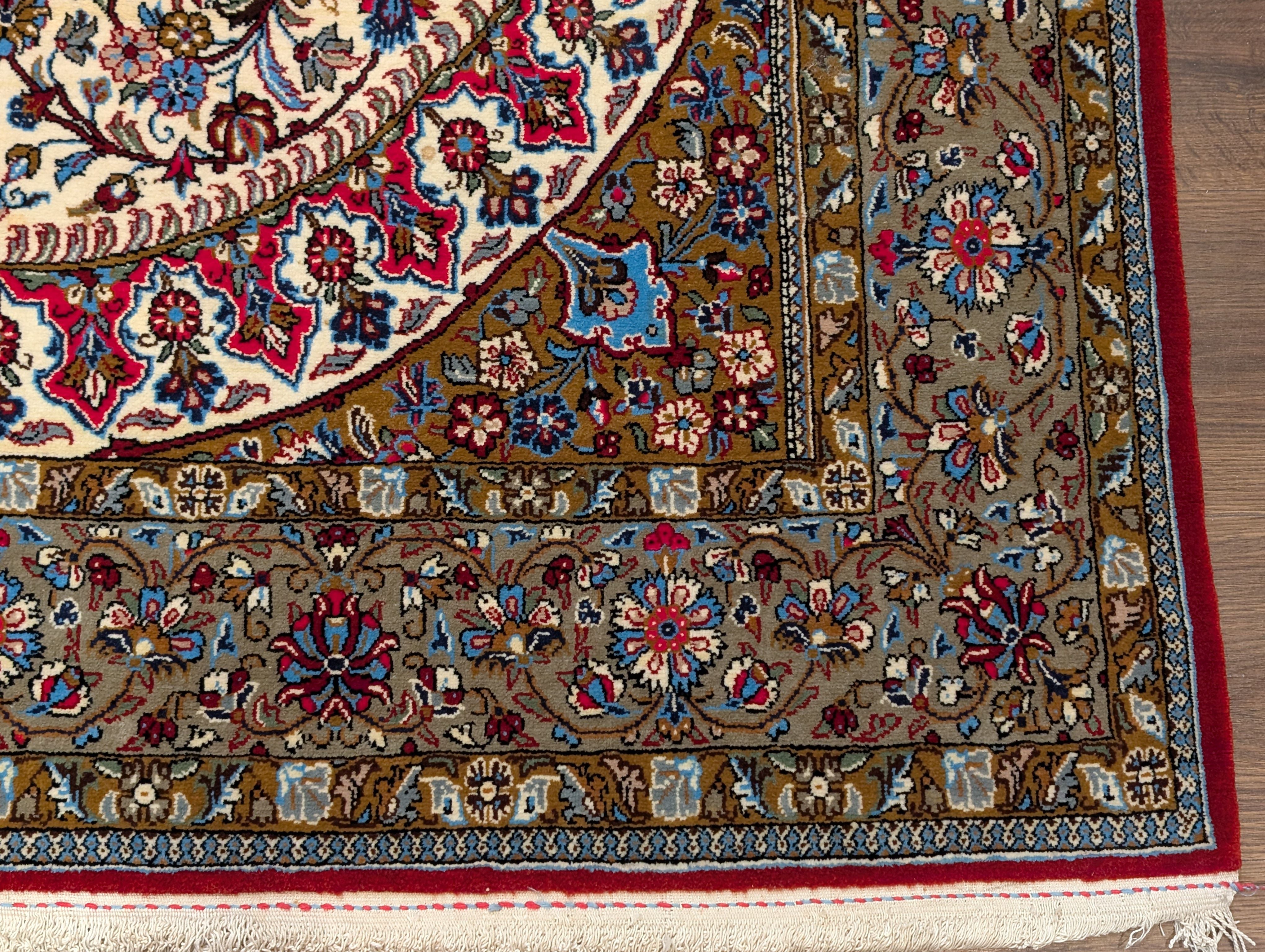 Persian Qum Rug 5x7, Fine 290 KPSI, Hand Knotted, Pair B - Jewel Rugs