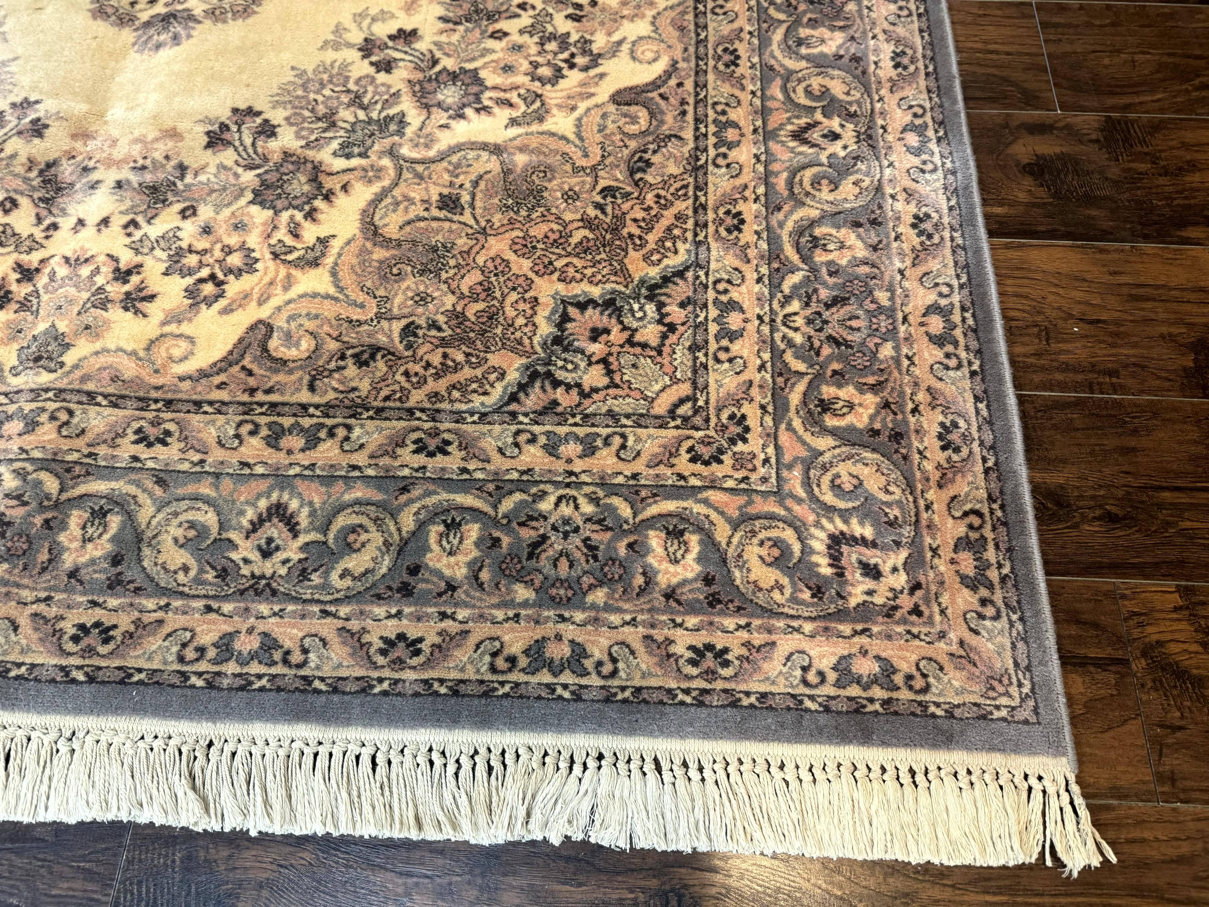 Belgium Power Loomed Wool Rug 6.9 x 9.6, Vintage Oriental Carpet - Jewel Rugs