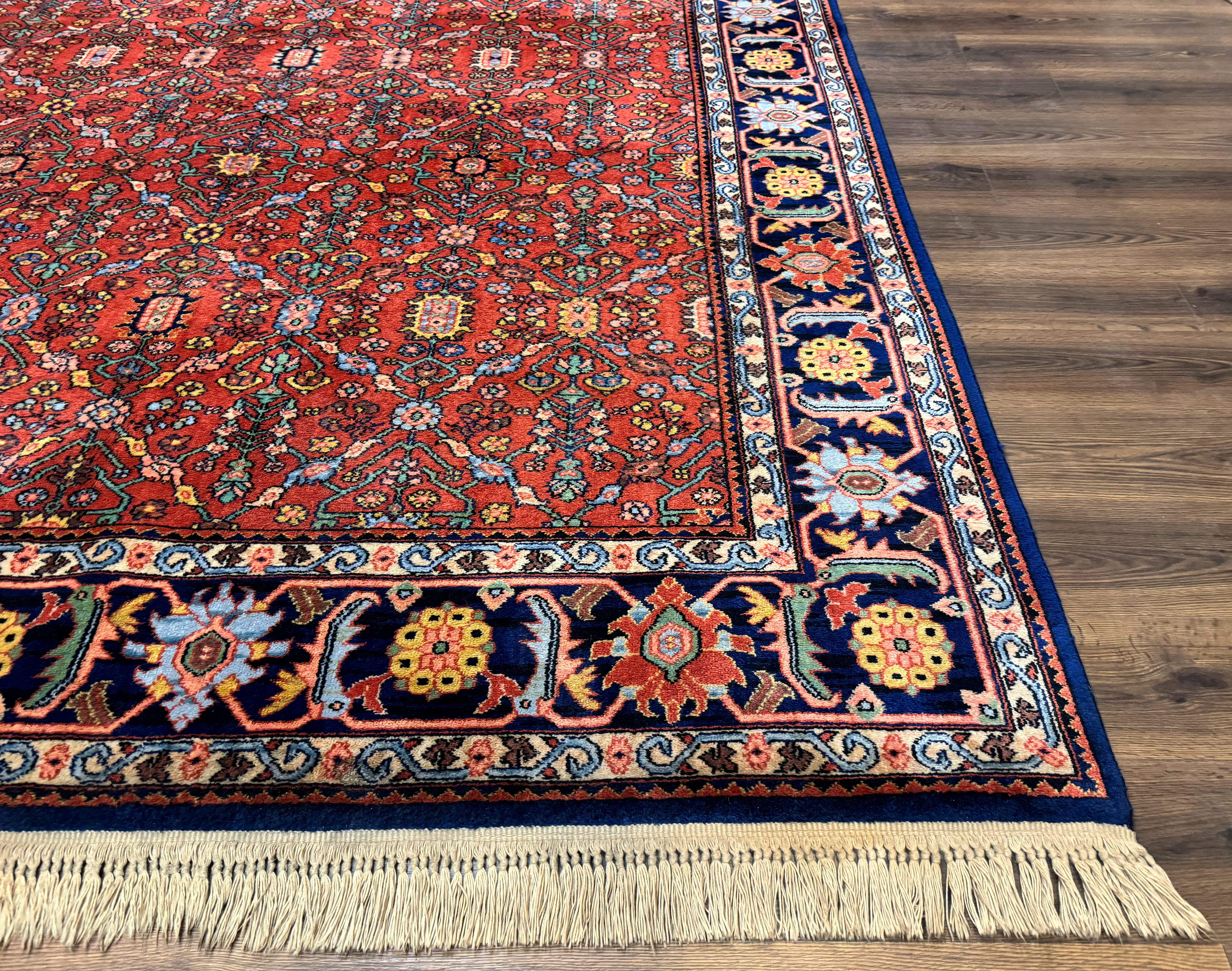 Vintage Karastan Rug, 8.8 x 12 Karastan Serapi Pattern #729, Original Karastan Collection, Wool Karastan Carpet, 700 Series, Discontinued - Jewel Rugs