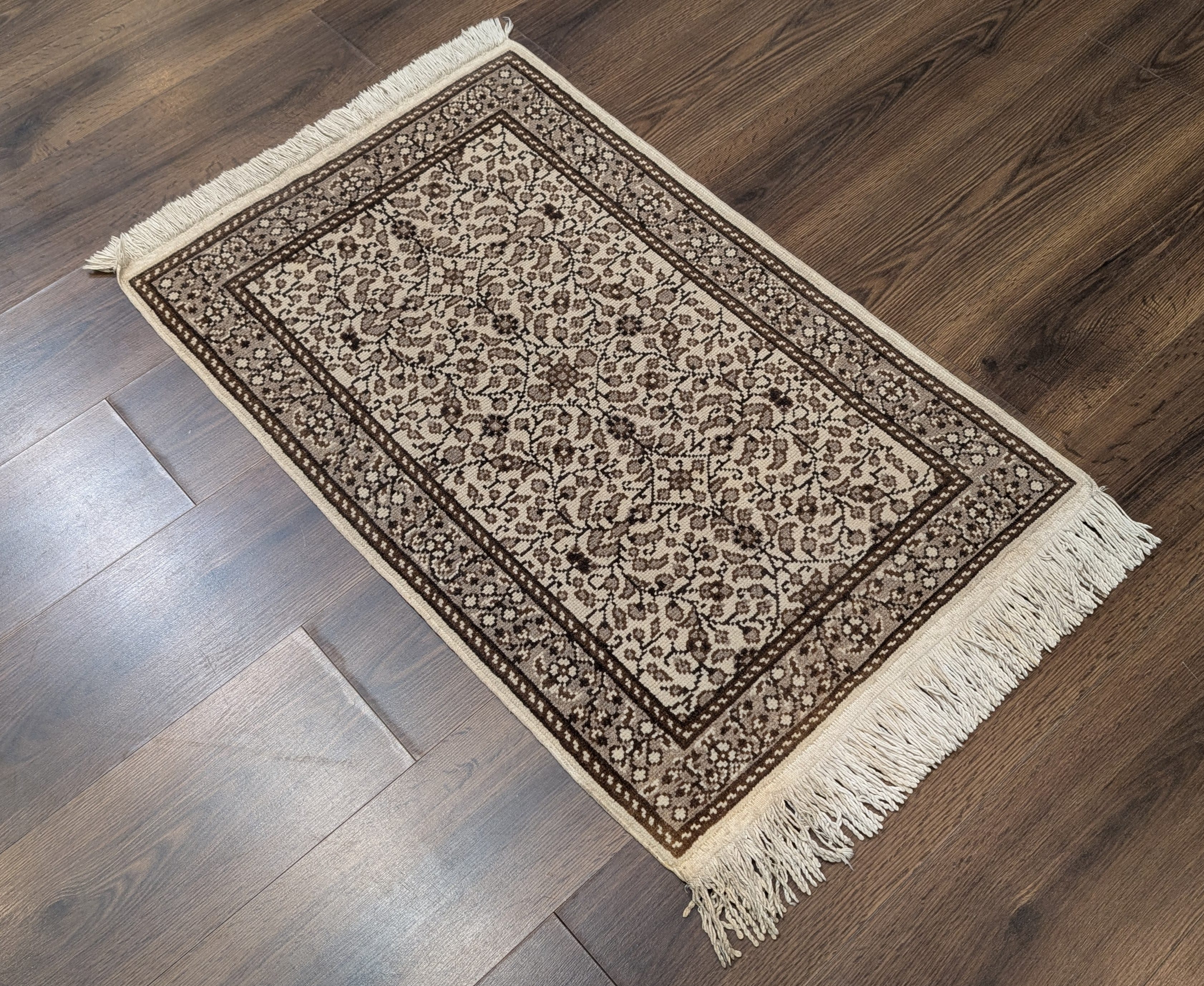 Turkish Kayseri Rug 2x3, Hand-Knotted Wool Carpet - Jewel Rugs
