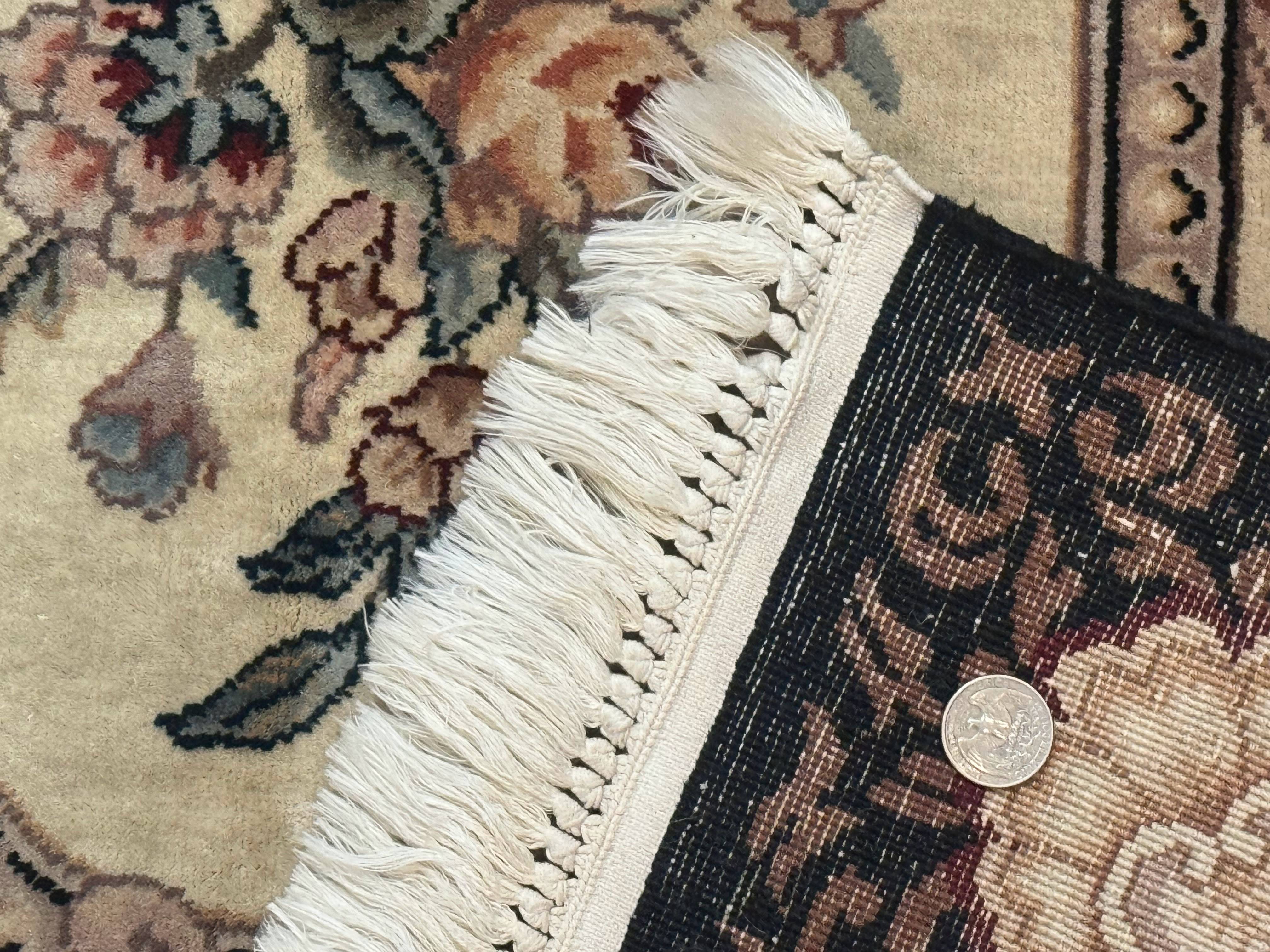 Aubusson Rug 6x9, European Design, Fine 170 KPSI, Elegant Carpet - Jewel Rugs