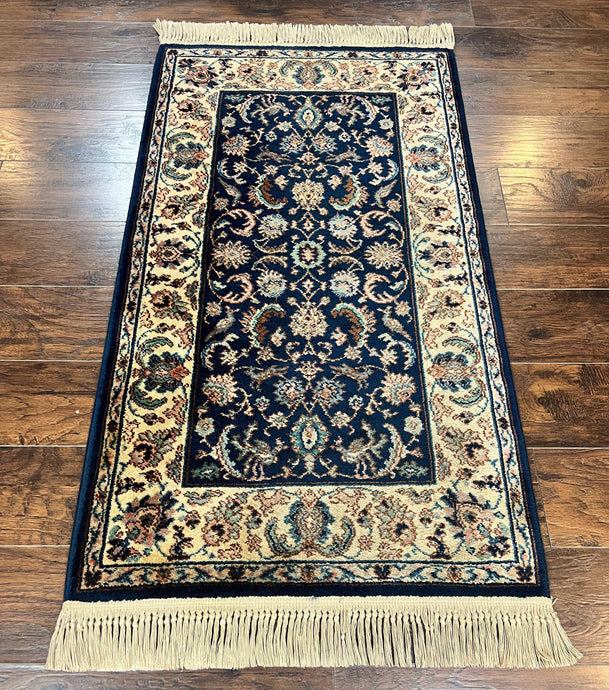 Vintage Turkish Oushak Small Area Rug 3x5, Wool Hand-Knotted, Ivory Cr –  Jewel Rugs