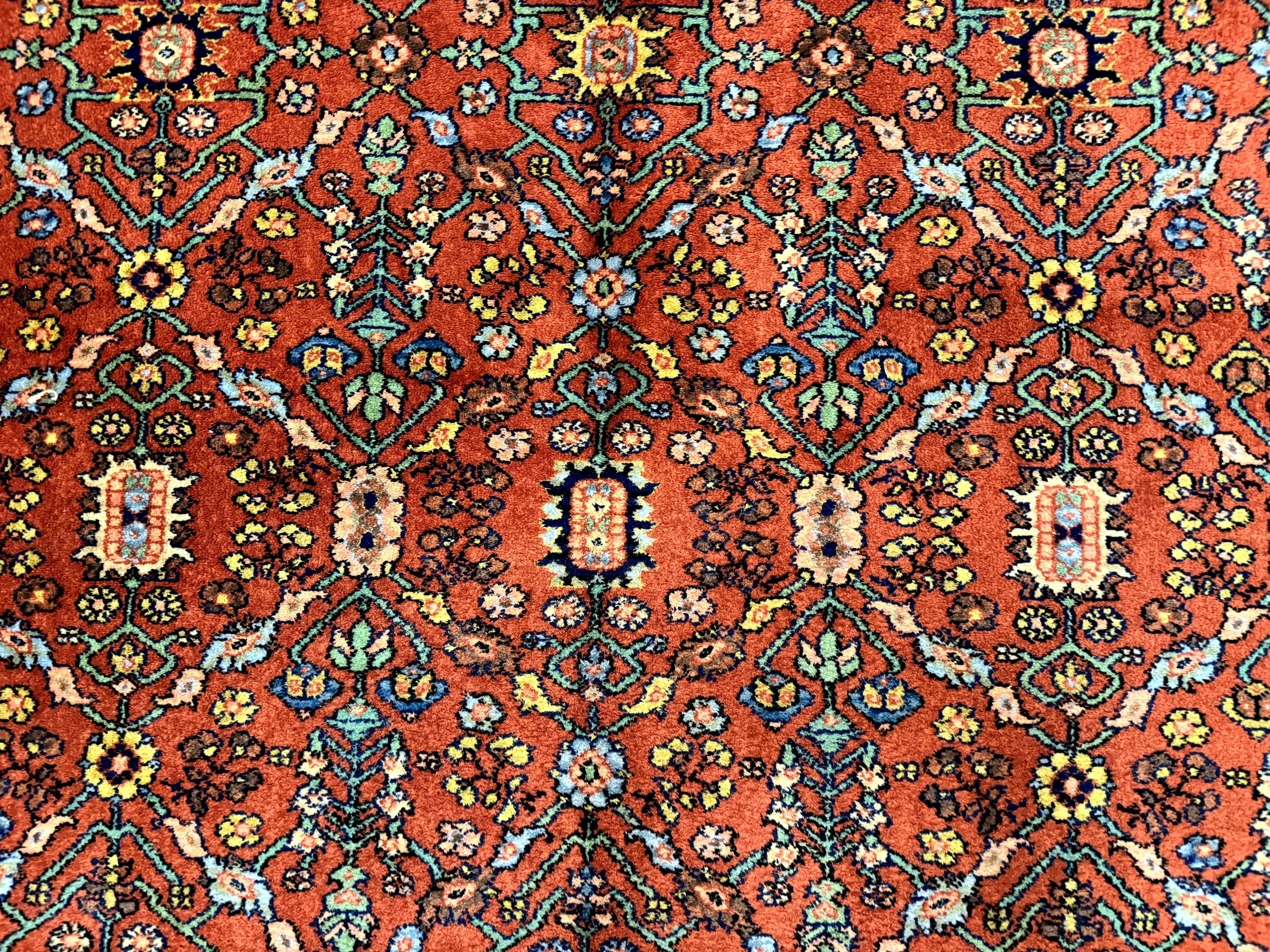 Vintage Karastan Rug, 8.8 x 12 Karastan Serapi Pattern #729, Original Karastan Collection, Wool Karastan Carpet, 700 Series, Discontinued - Jewel Rugs