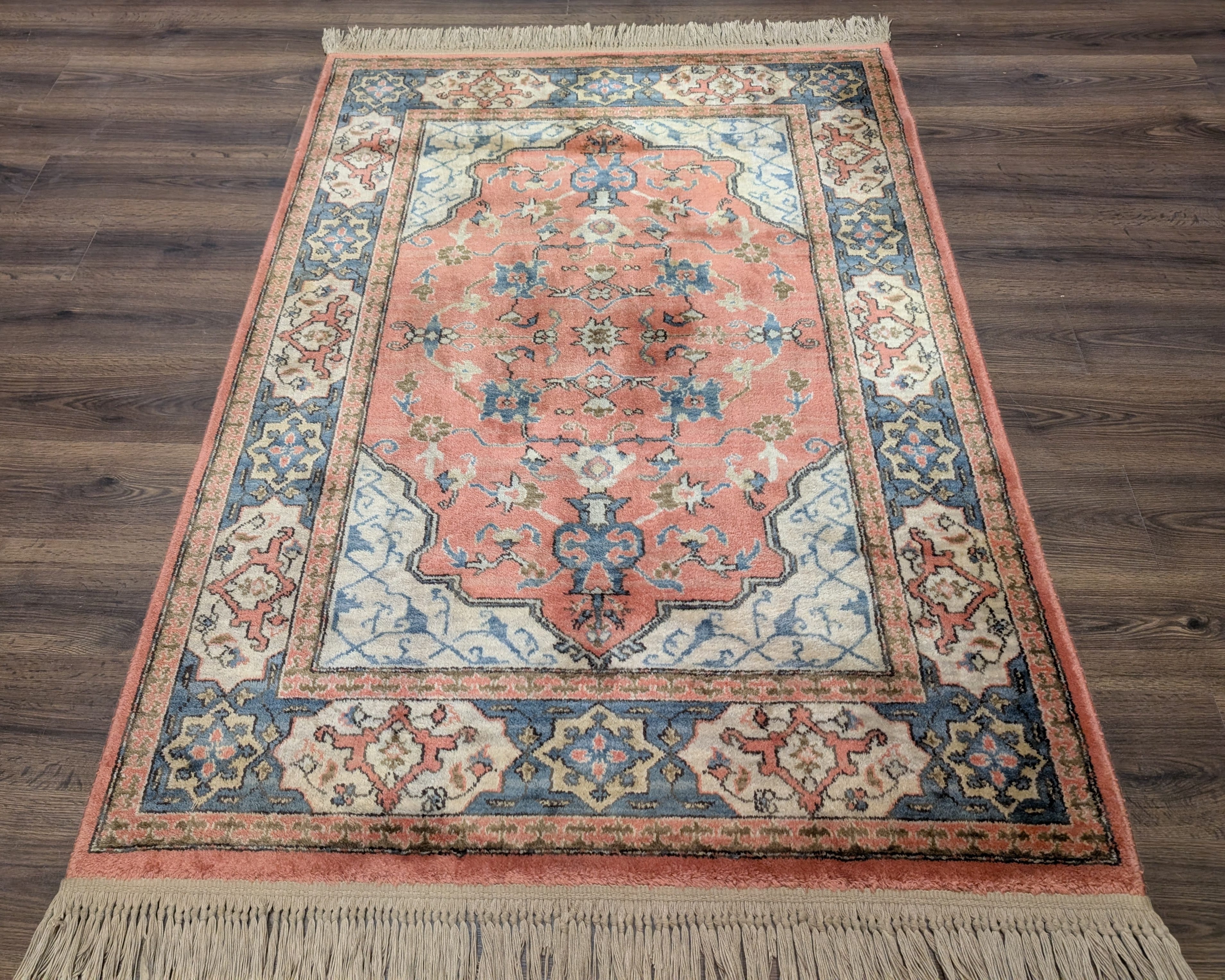 Karastan Rug 4x6, Bergmama #737, Wool, Vintage - Jewel Rugs