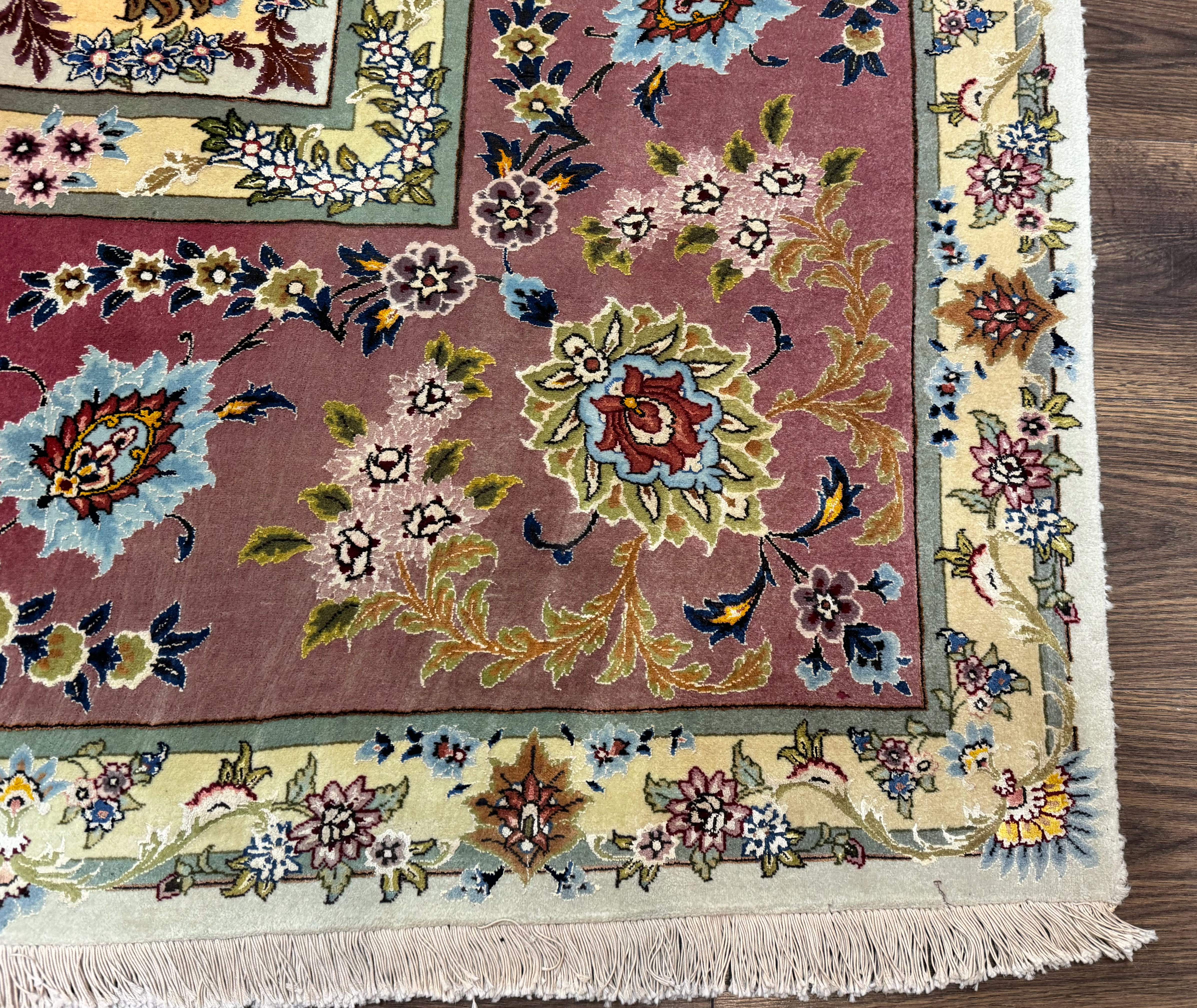 Marvelous Persian Tabriz Rug 10x13, Very Fine 380 KPSI - Jewel Rugs