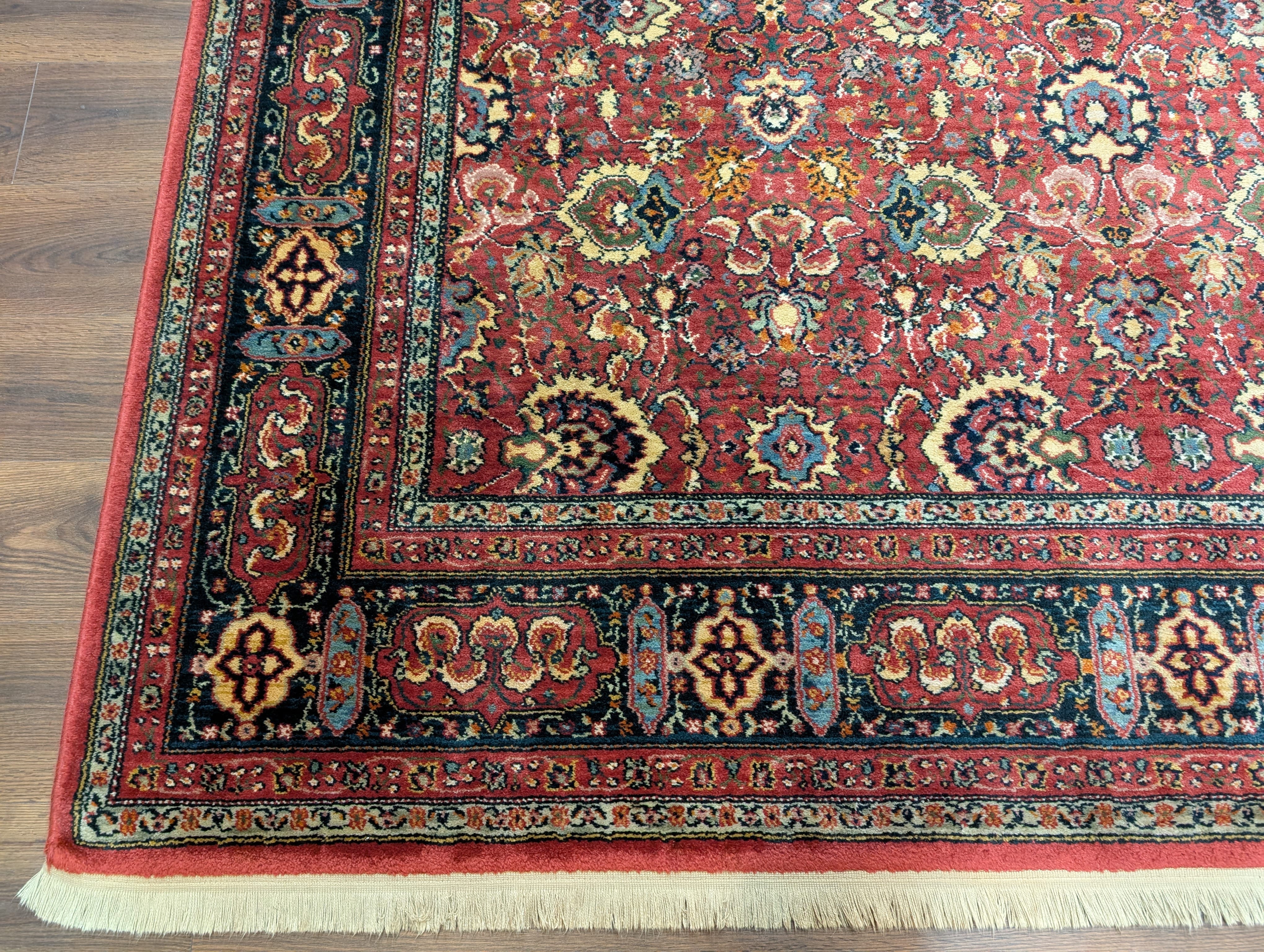 Karastan Rug 8x12 Williamsburg Herati #558, Wool Vintage Karastan Persian Carpet - Jewel Rugs
