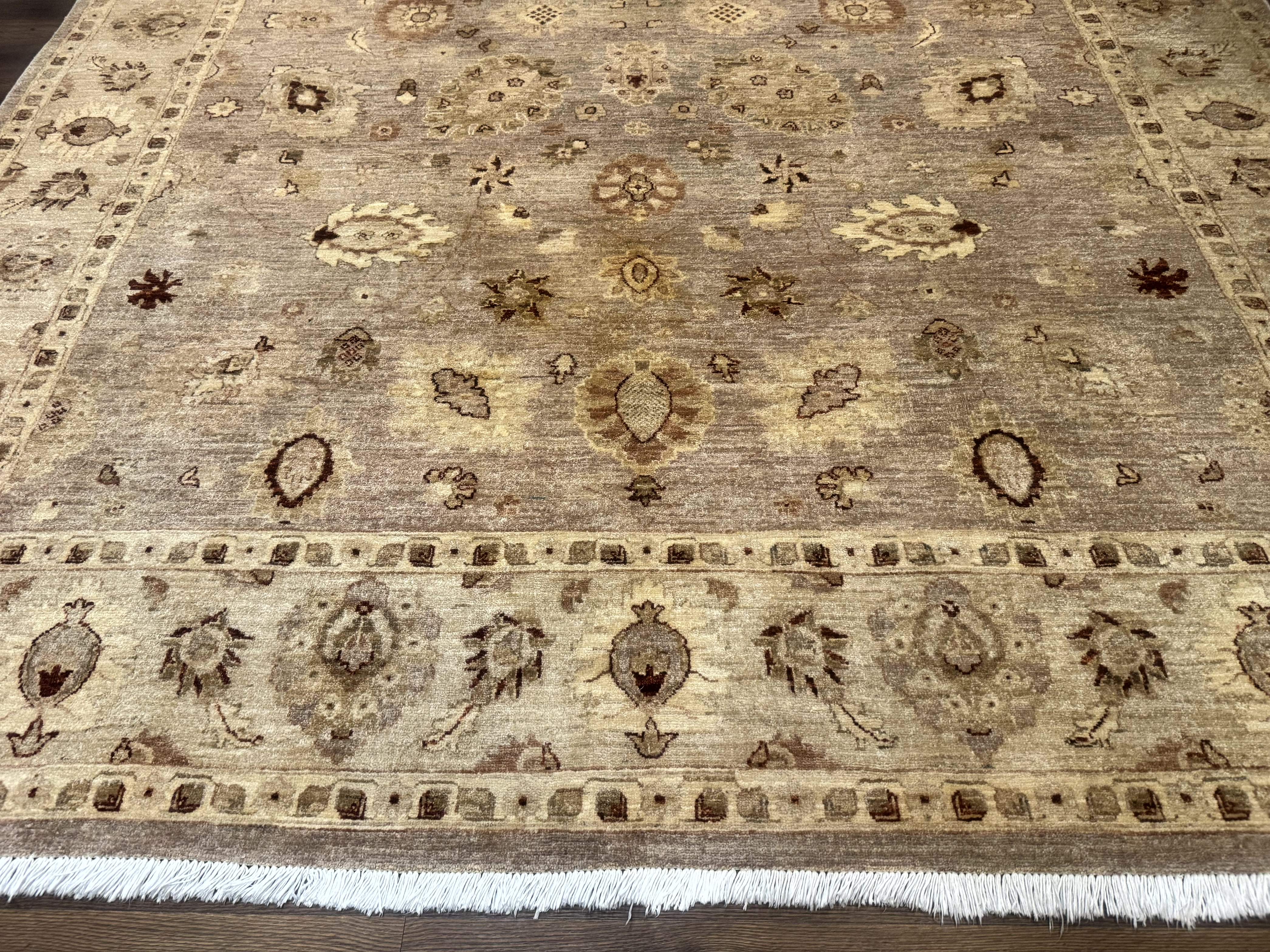 Pakistani Peshawar Rug 8x11, Indo Persian Mahal Carpet, Traditional Wool Oriental Rug - Jewel Rugs
