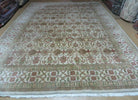 8' 5" X 12' Handmade India Agra Floral Oriental Wool Rug Tea Washed Carpet Nice 7x10 - 9YAVZ15LJZWGA2O8