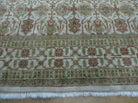 8' 5" X 12' Handmade India Agra Floral Oriental Wool Rug Tea Washed Carpet Nice 7x10 - 9YAVZ15LJZWGA2O8