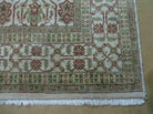 8' 5" X 12' Handmade India Agra Floral Oriental Wool Rug Tea Washed Carpet Nice 7x10 - 9YAVZ15LJZWGA2O8