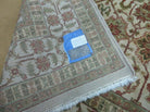 8' 5" X 12' Handmade India Agra Floral Oriental Wool Rug Tea Washed Carpet Nice 7x10 - 9YAVZ15LJZWGA2O8