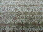 8' 5" X 12' Handmade India Agra Floral Oriental Wool Rug Tea Washed Carpet Nice 7x10 - 9YAVZ15LJZWGA2O8