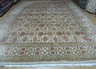 8' 5" X 12' Handmade India Agra Floral Oriental Wool Rug Tea Washed Carpet Nice 7x10 - 9YAVZ15LJZWGA2O8
