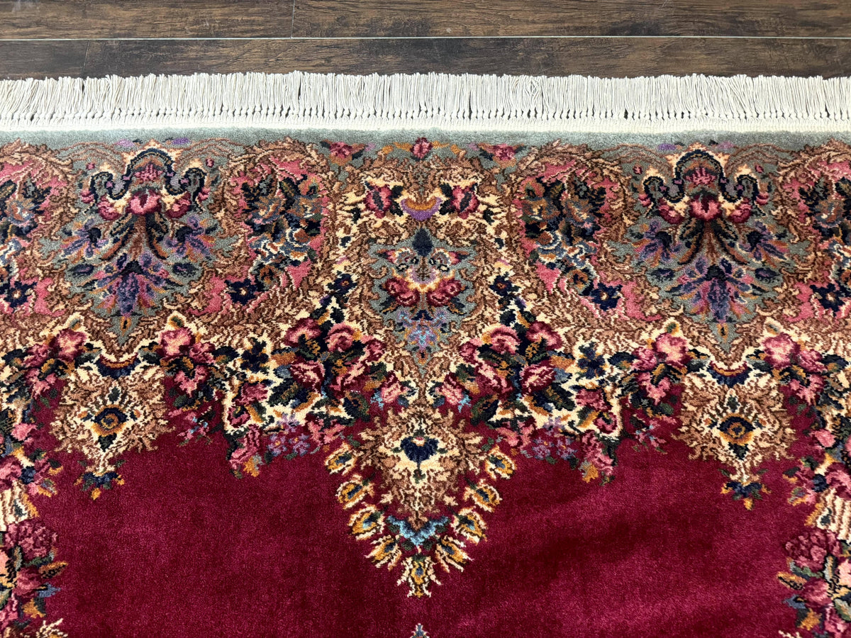 Karastan Red Kirman Rug #762, Original 700 Series, Vintage Karastan Ca ...