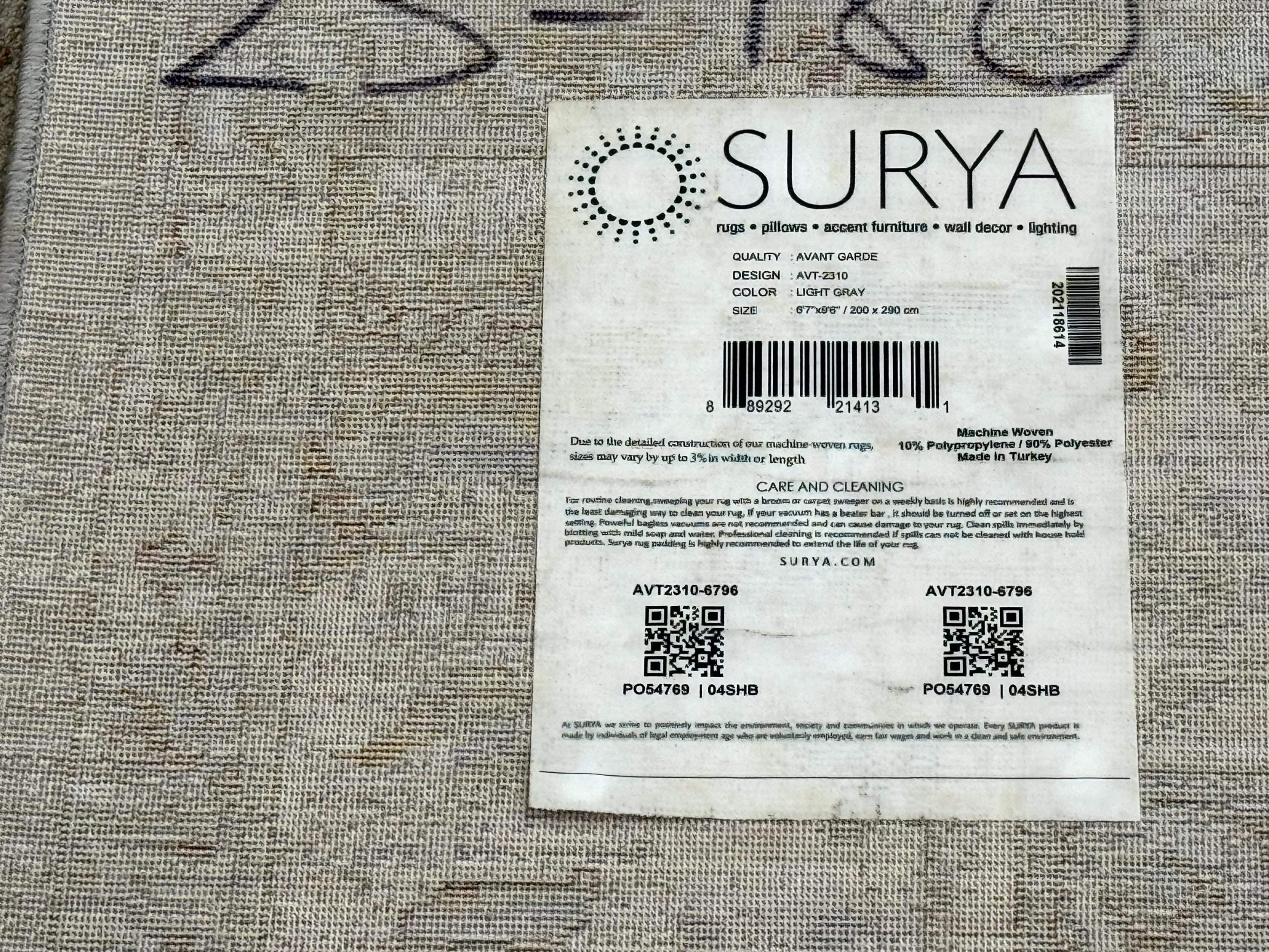 Modern Turkish Oushak Rug 7x9, Netural Colors - Jewel Rugs