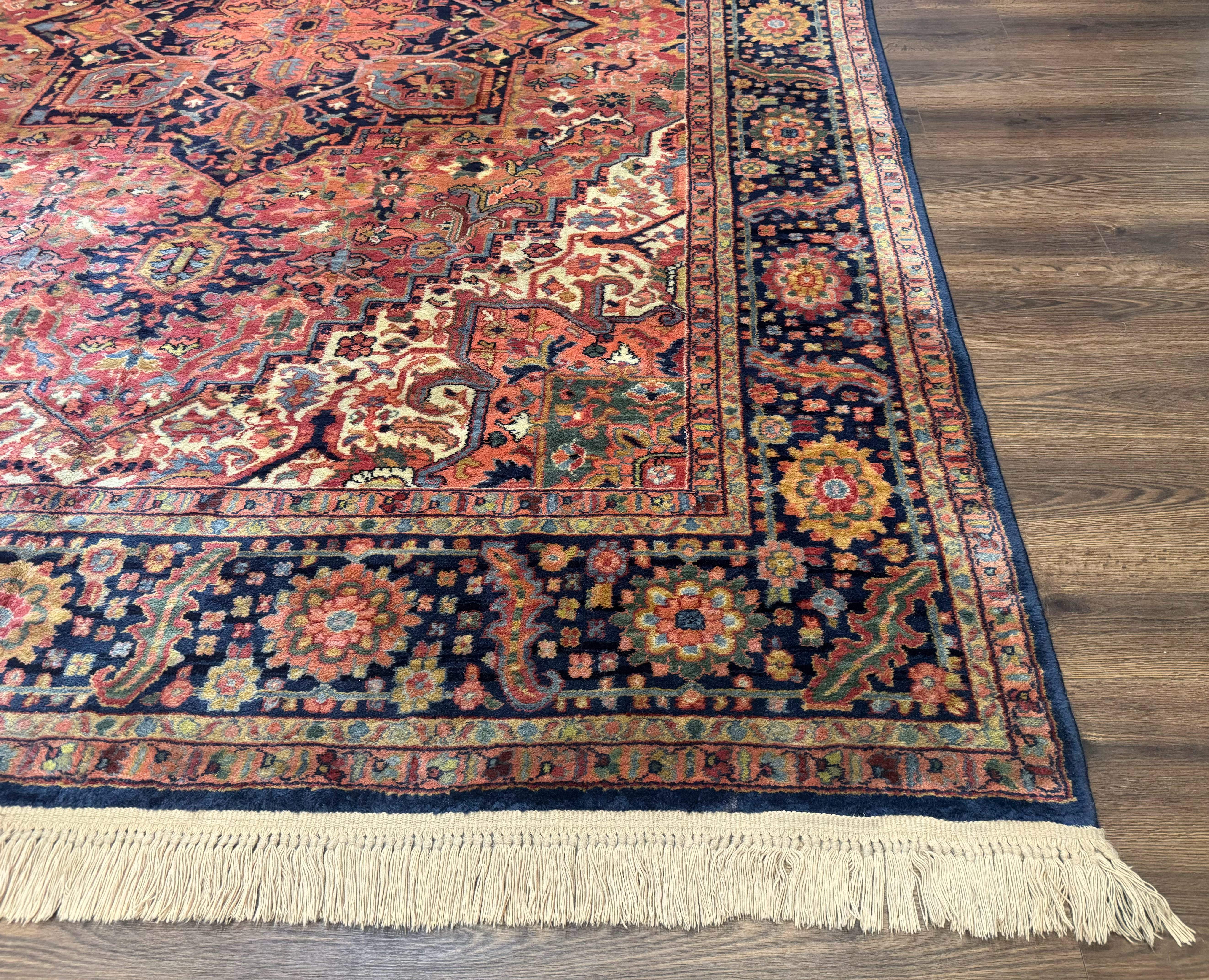 Karastan Rug 8.8 x 12 Heriz #726 Wool Pile Original 700 Series Rare - Jewel Rugs