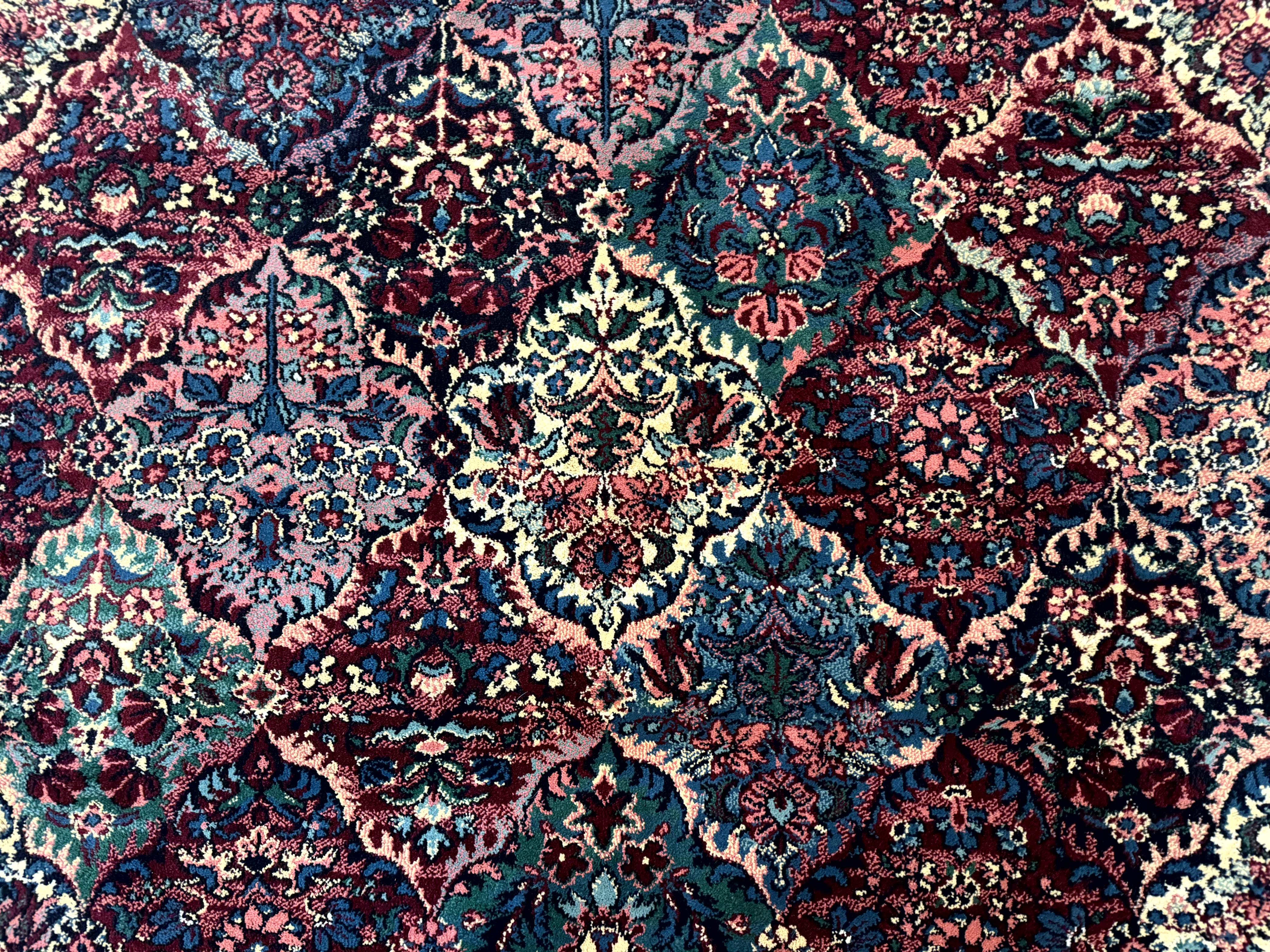 Multicolor Panel Kirman Rug 8x11 - Jewel Rugs