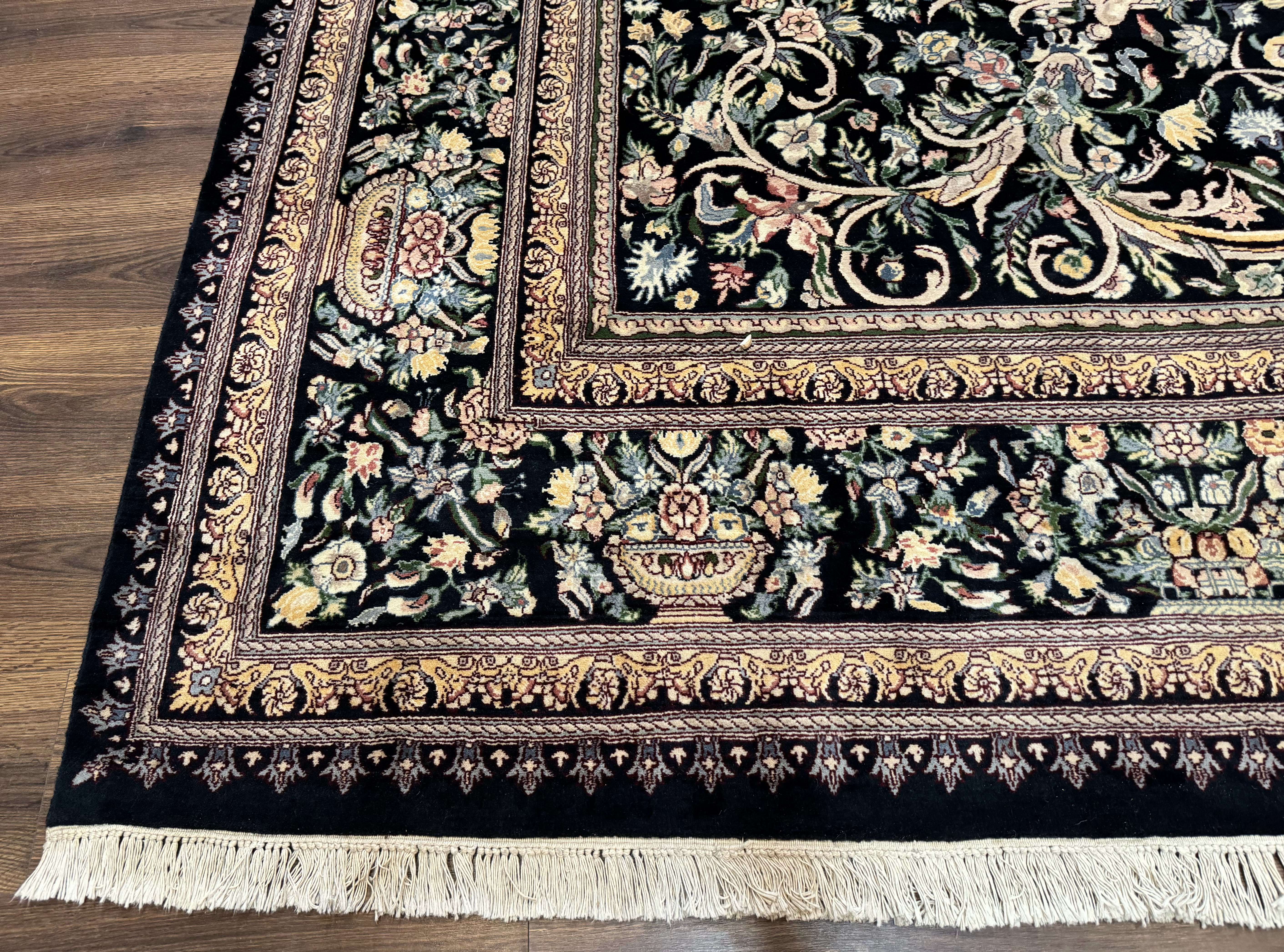 Pak Persian Rug 10x14, Elegant Floral Carpet, Fine 225 KPSI - Jewel Rugs