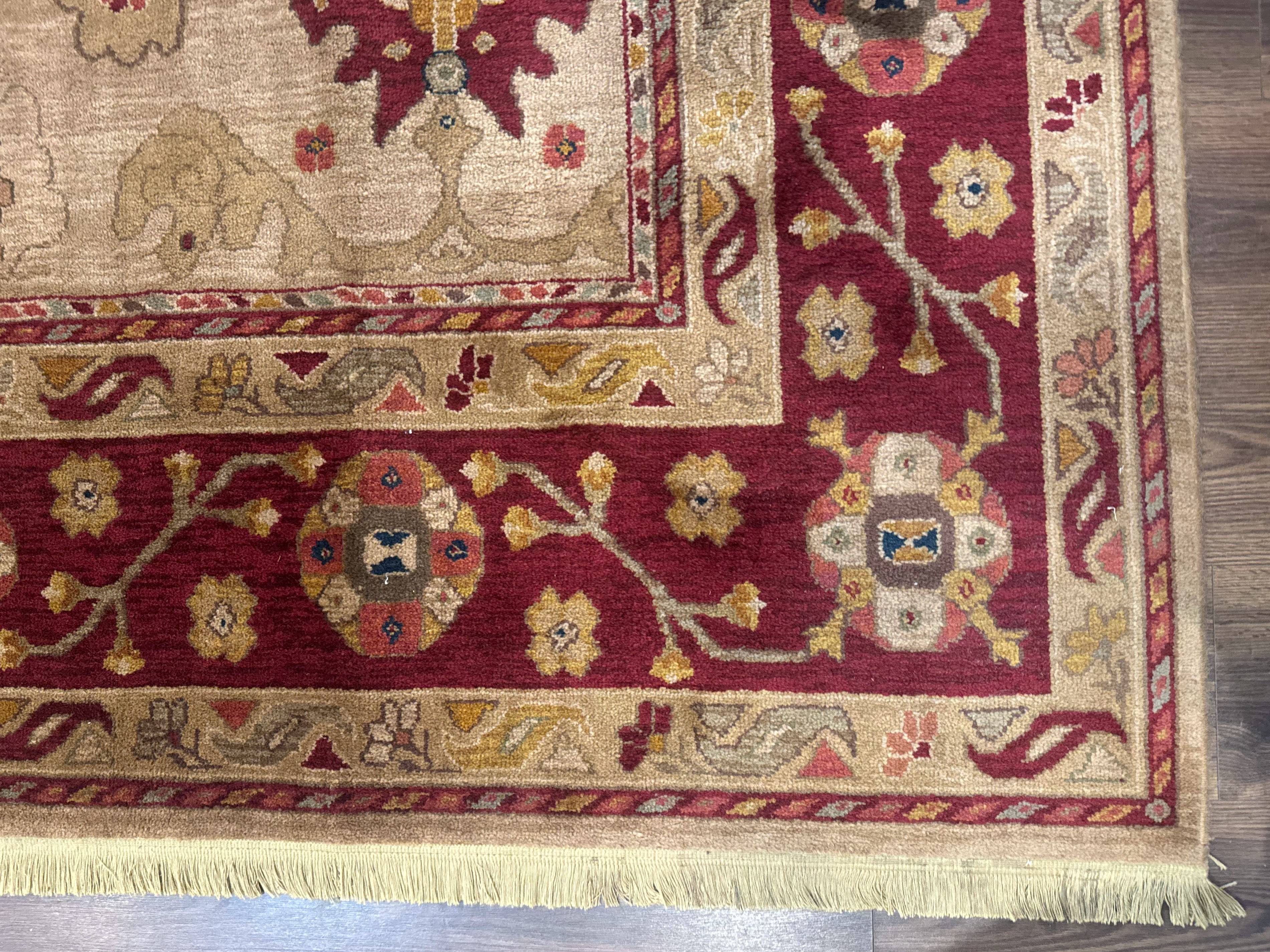 Karastan Rug 10x14, Antique Legends Oushak 2200-203, Vintage, Wool Pile - Jewel Rugs