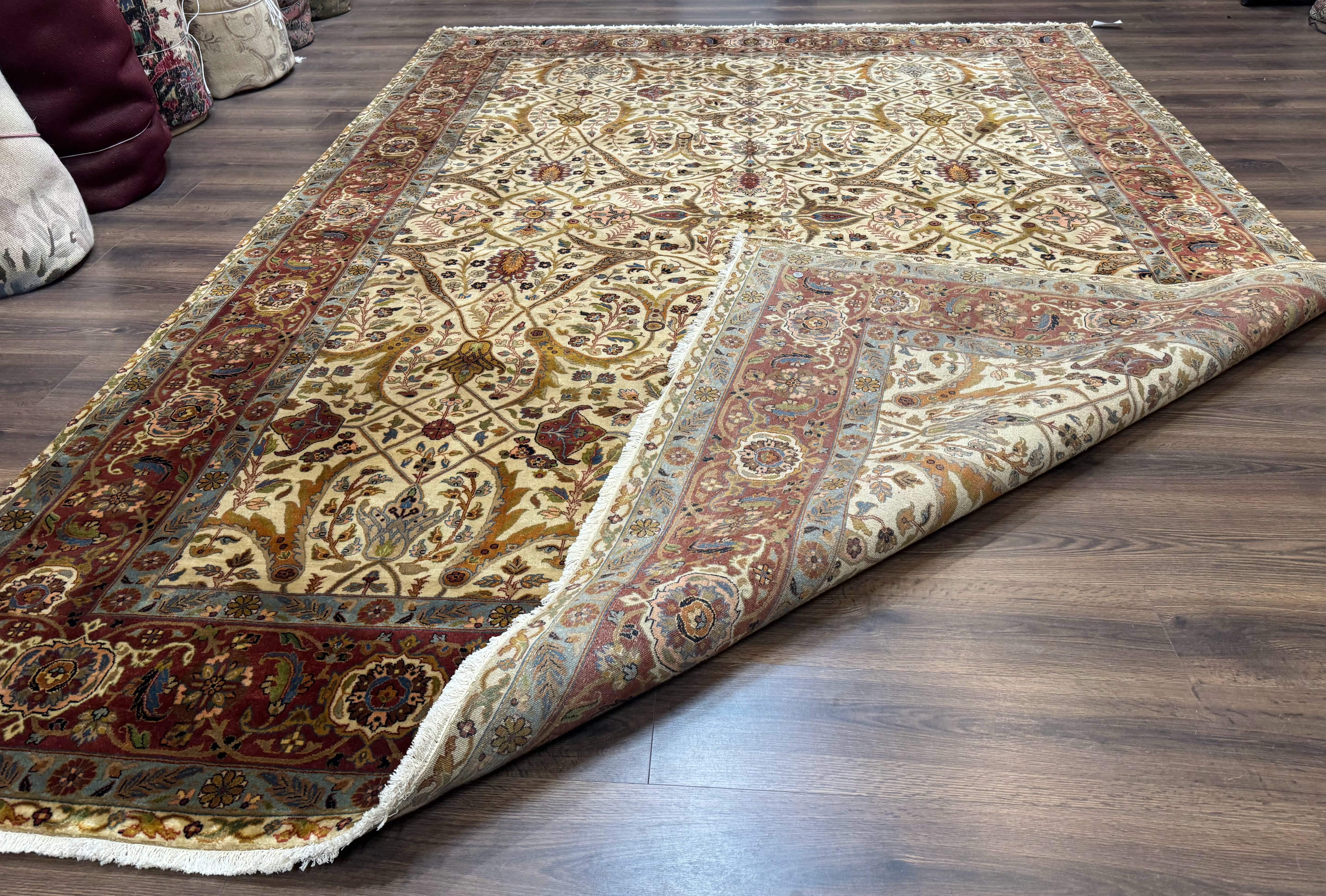 Persian Bidjar Rug 9x12 - Mustafi Allover Pattern - Traditional Carpet - Jewel Rugs