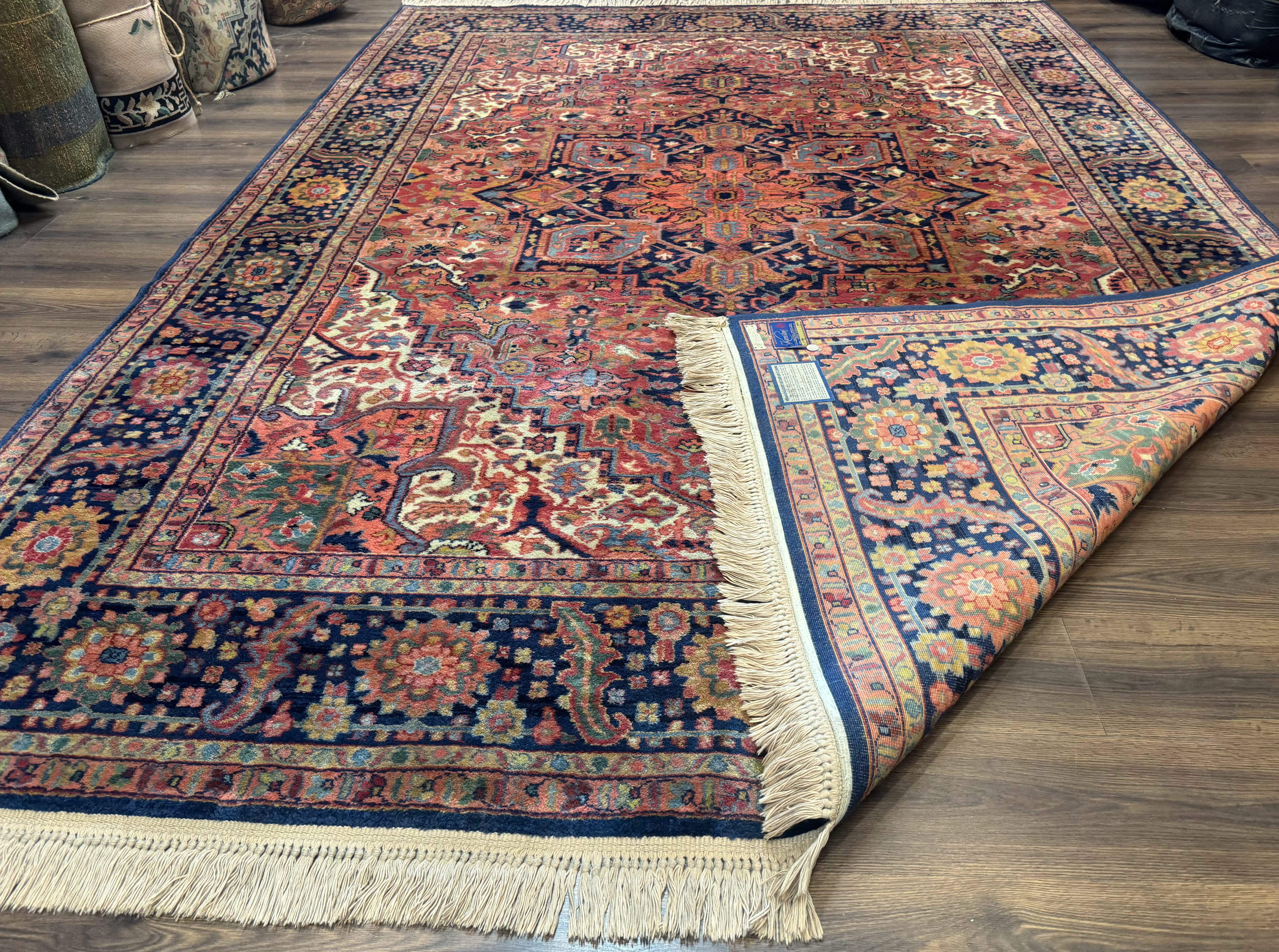 Karastan Rug 8.8 x 12 Heriz #726 Wool Pile Original 700 Series Rare - Jewel Rugs