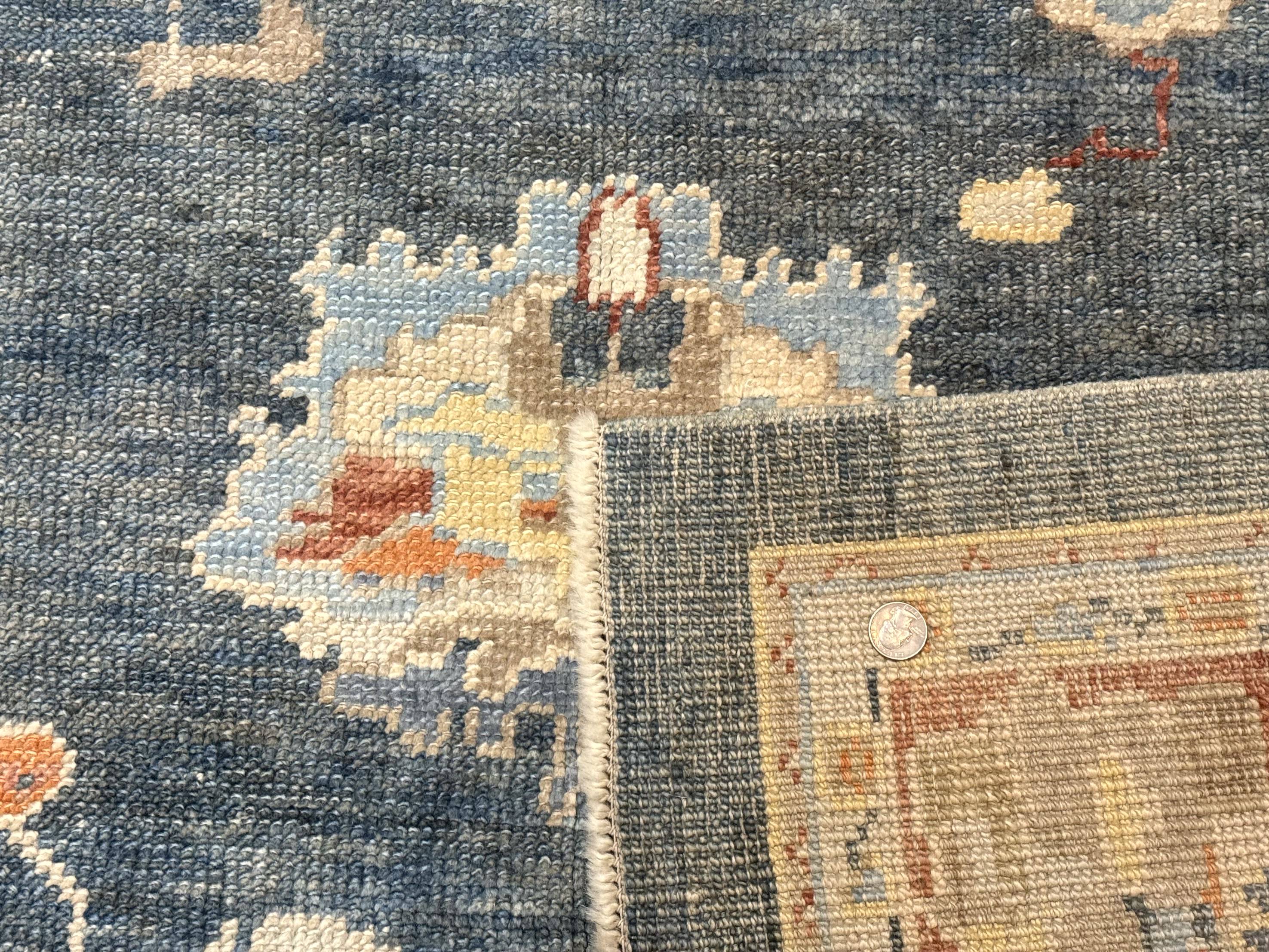 Turkish Oushak Rug 6x9, Sultanabad Carpet, Medium Size Oriental Rug - Jewel Rugs