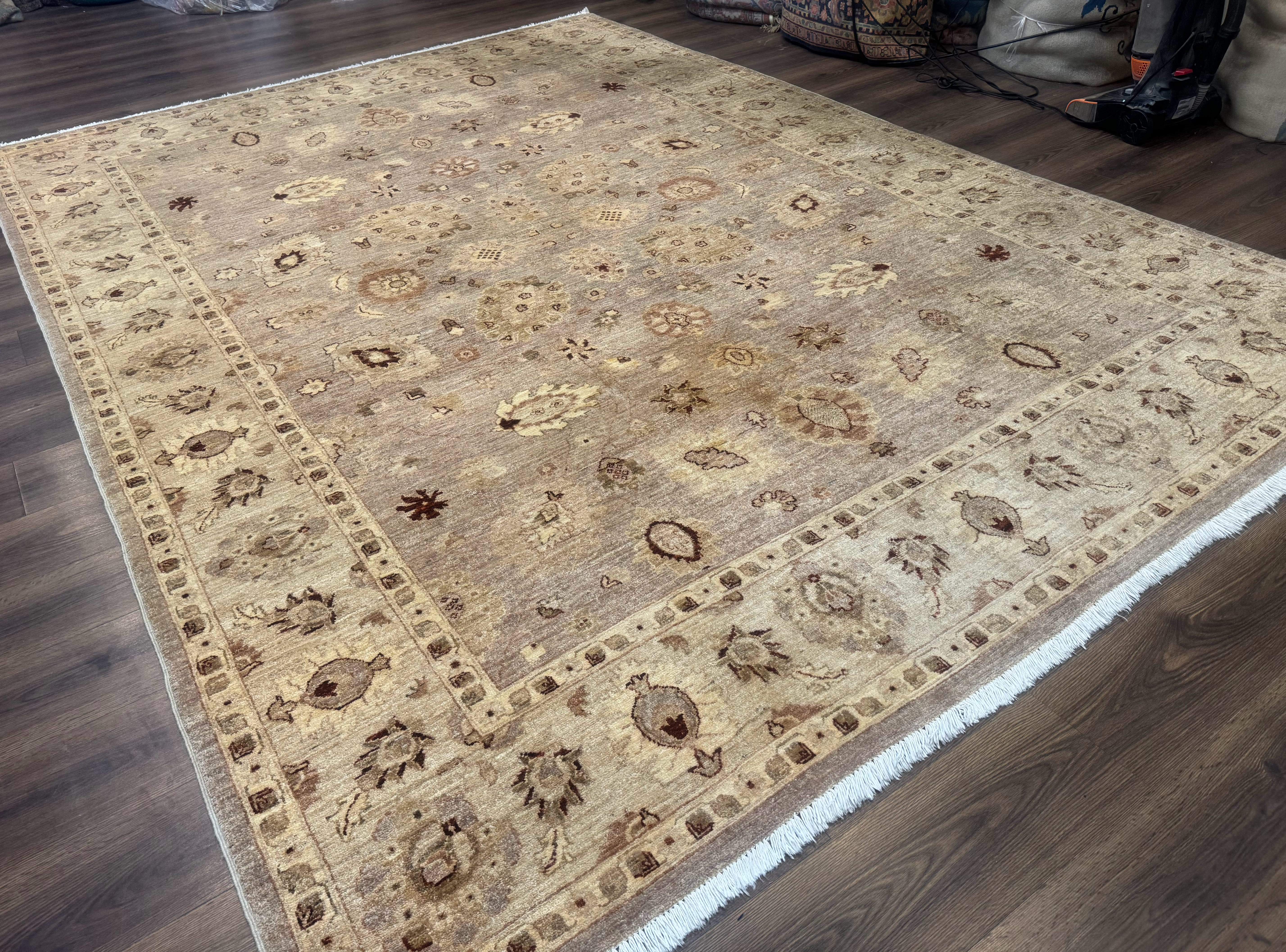 Pakistani Peshawar Rug 8x11, Indo Persian Mahal Carpet, Traditional Wool Oriental Rug - Jewel Rugs