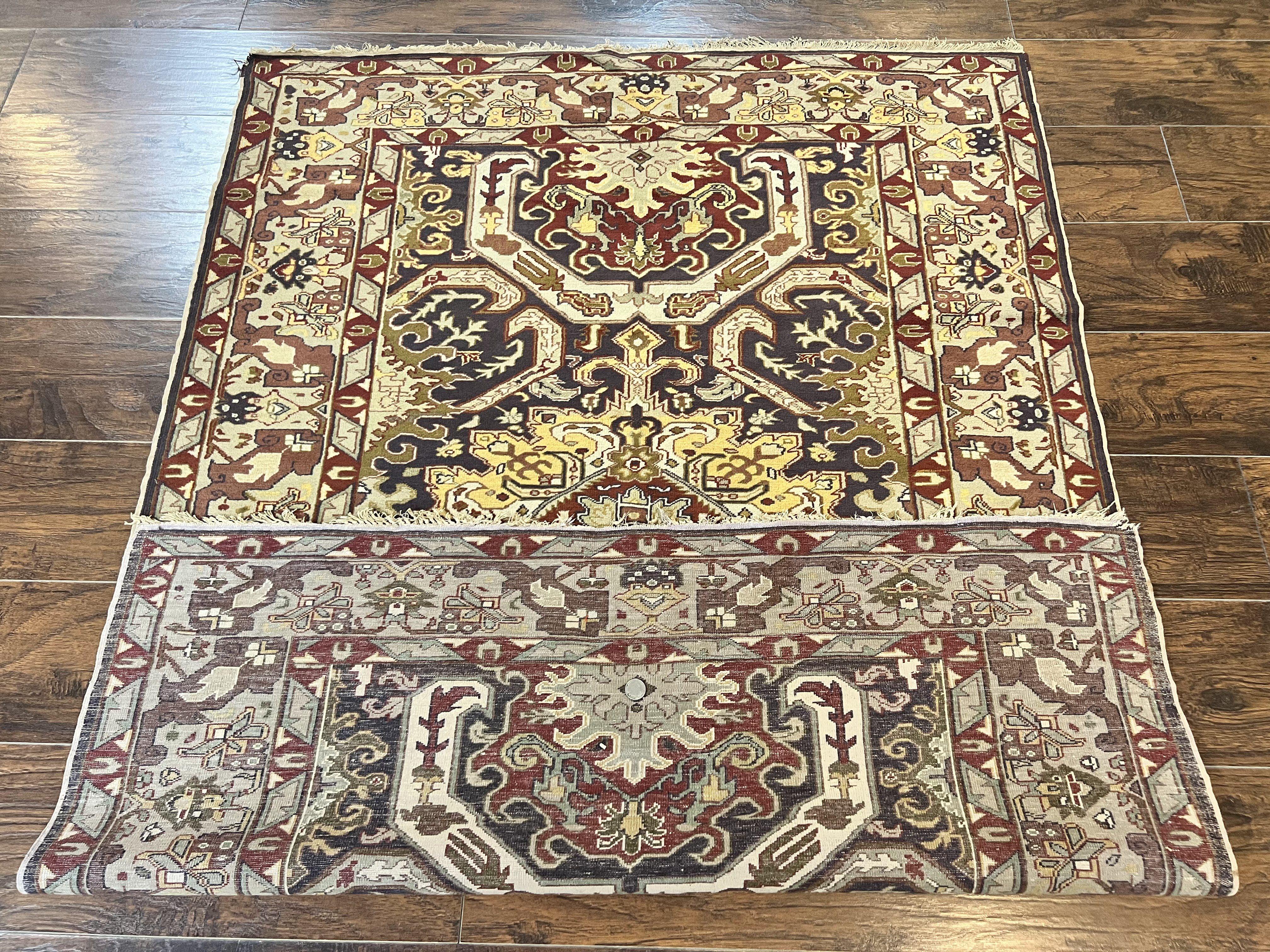 Antique Caucasian Rug, Kuba Seychour Rug, Handmade Wool Oriental Carpet, Azerbaijan Rug - Jewel Rugs