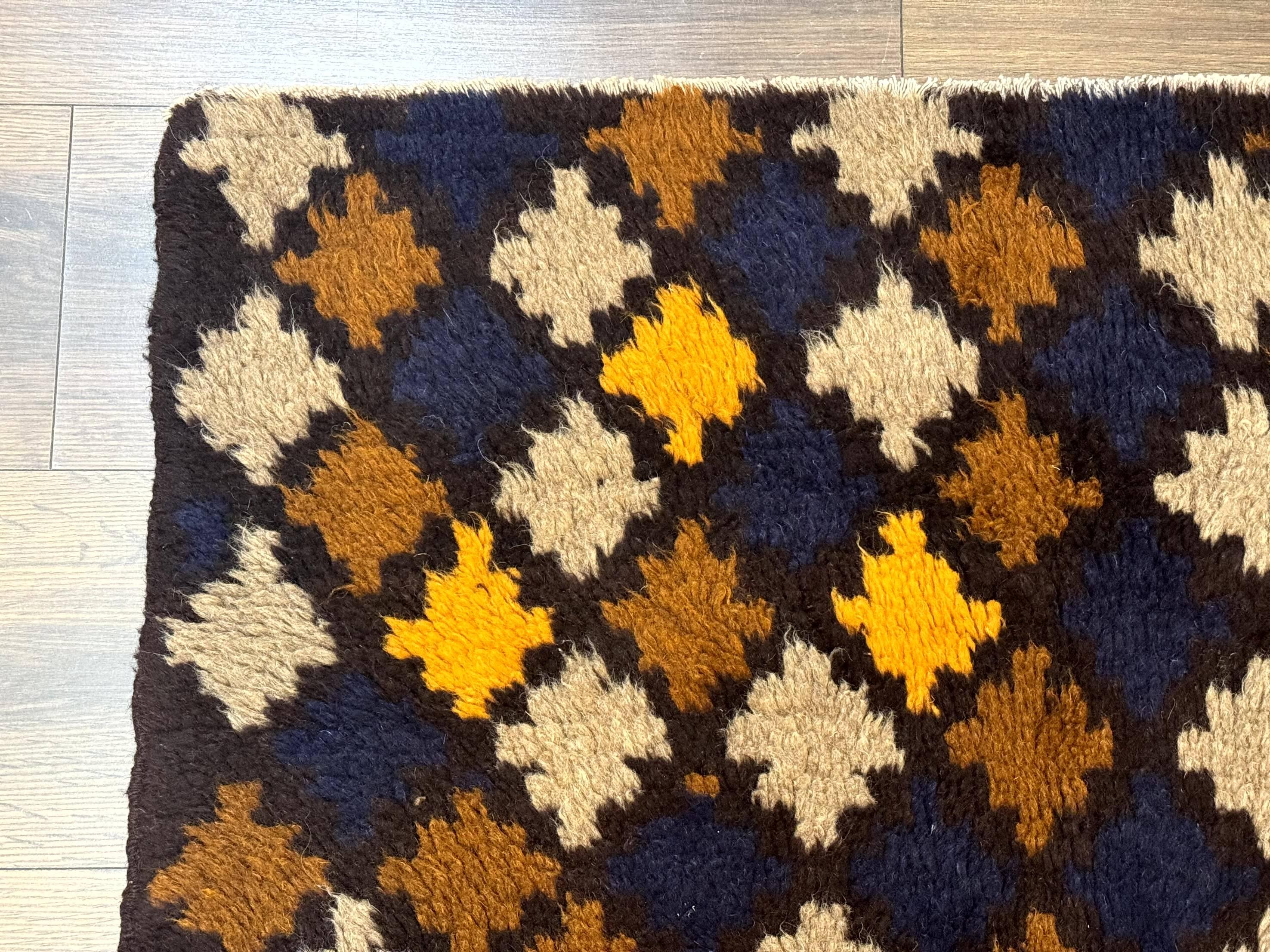 Balouch Rug 3x4, Afghan Rug, Tribal Rug, Multicolor - Jewel Rugs