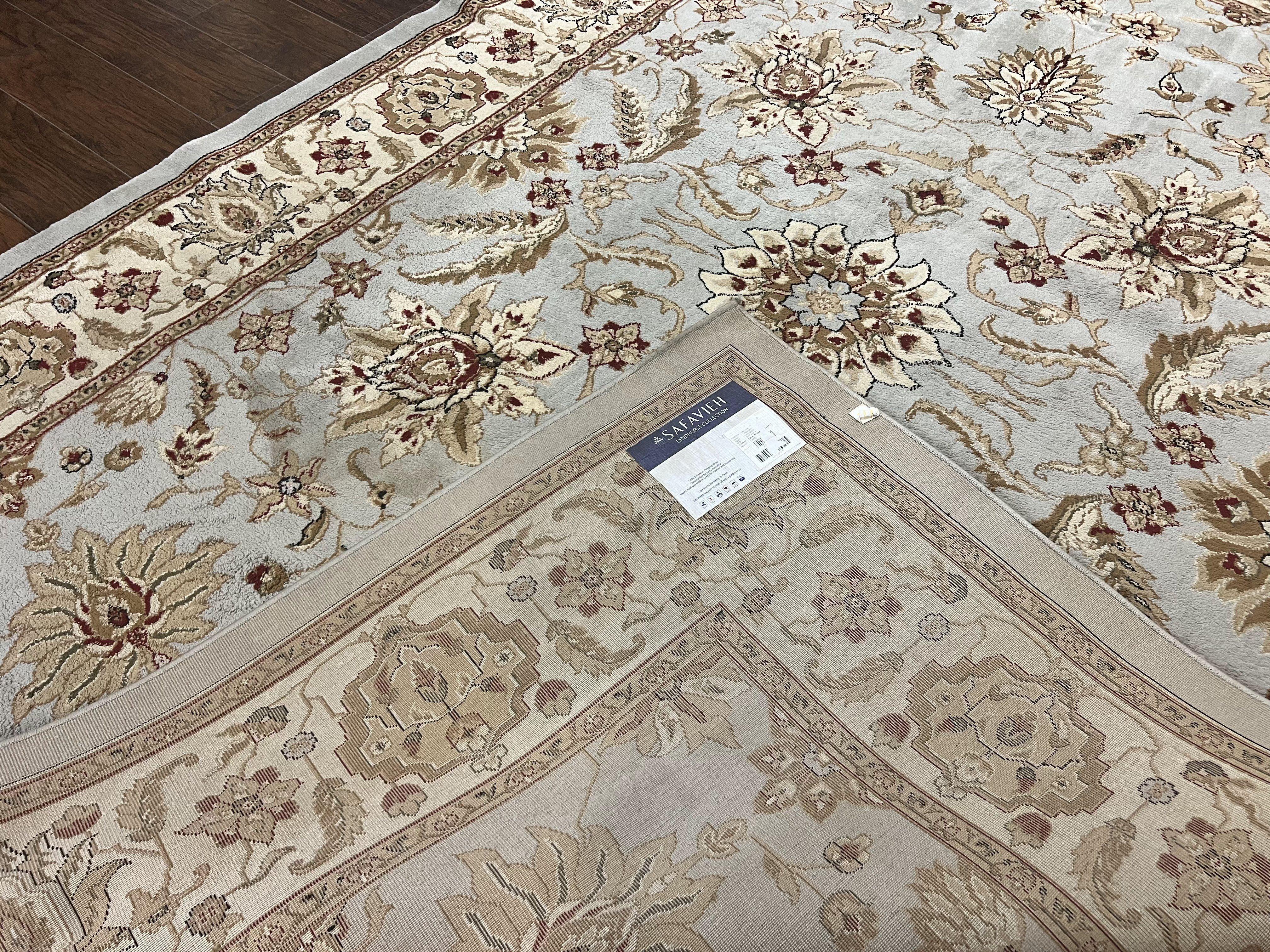 Safavieh Rug 8x11, Lyndhurst Collection, Indoor Outdoor Rug, Floral Allover Oriental Carpet - Jewel Rugs