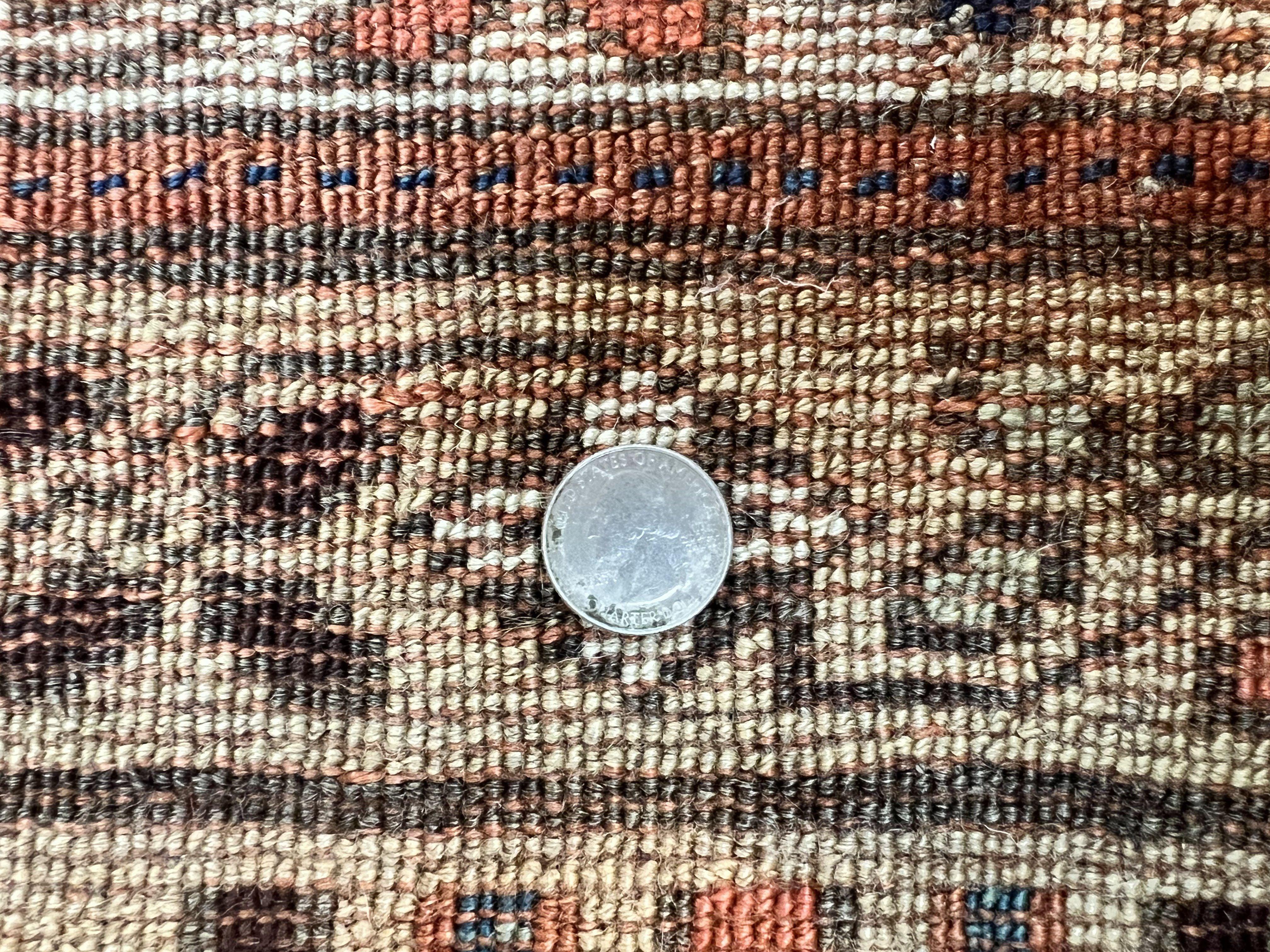 Antique Persian Runner Rug 4 x 16, Persian Kurdish Sarab Runner, Camel Hair Wool Tribal Runner for Hallway, 16ft Runner, Handmade 1920s Rug - Jewel Rugs