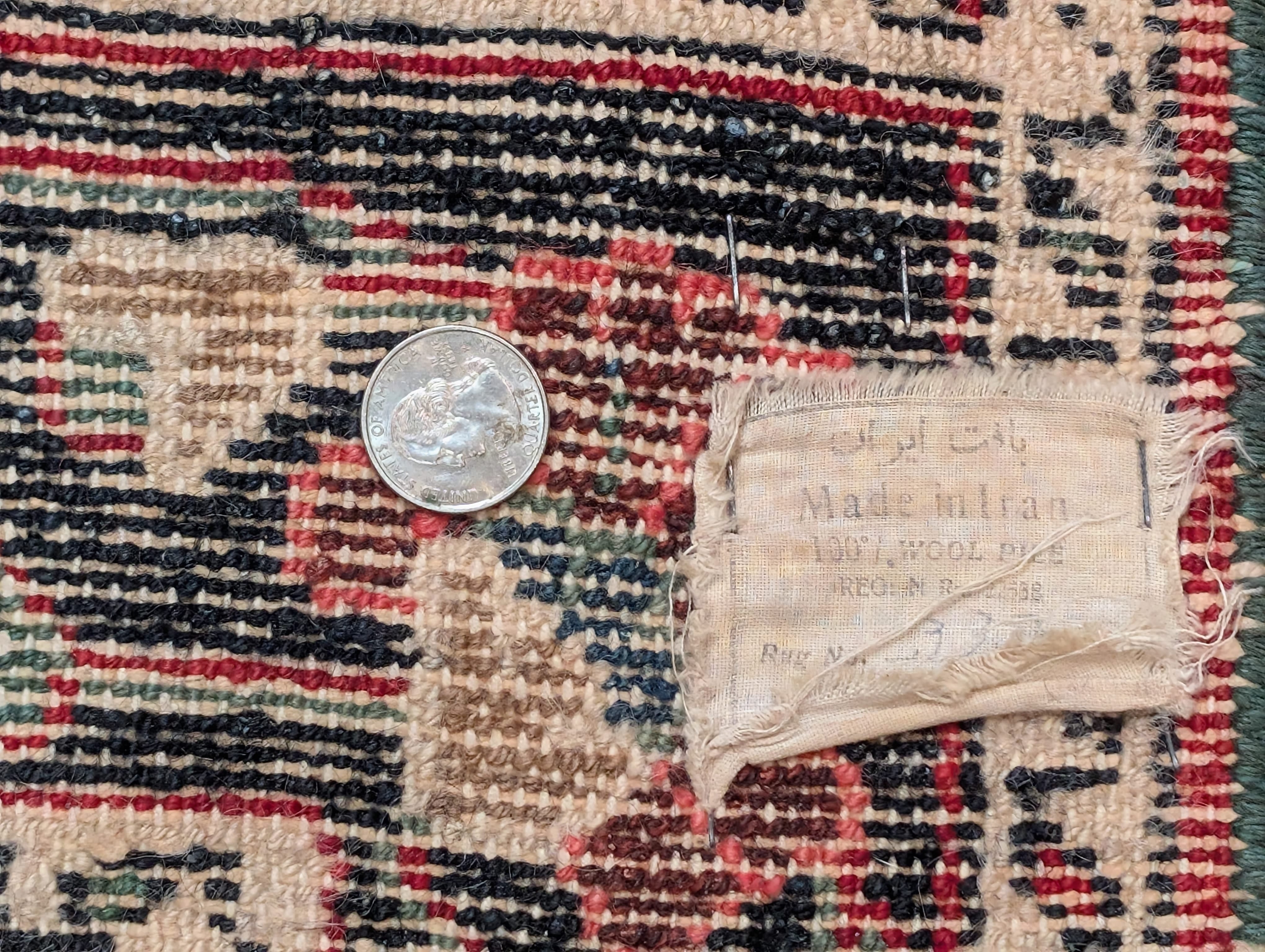 Red Persian Runner Rug 3 x 15, Hamadan Runner, Vintage - Jewel Rugs