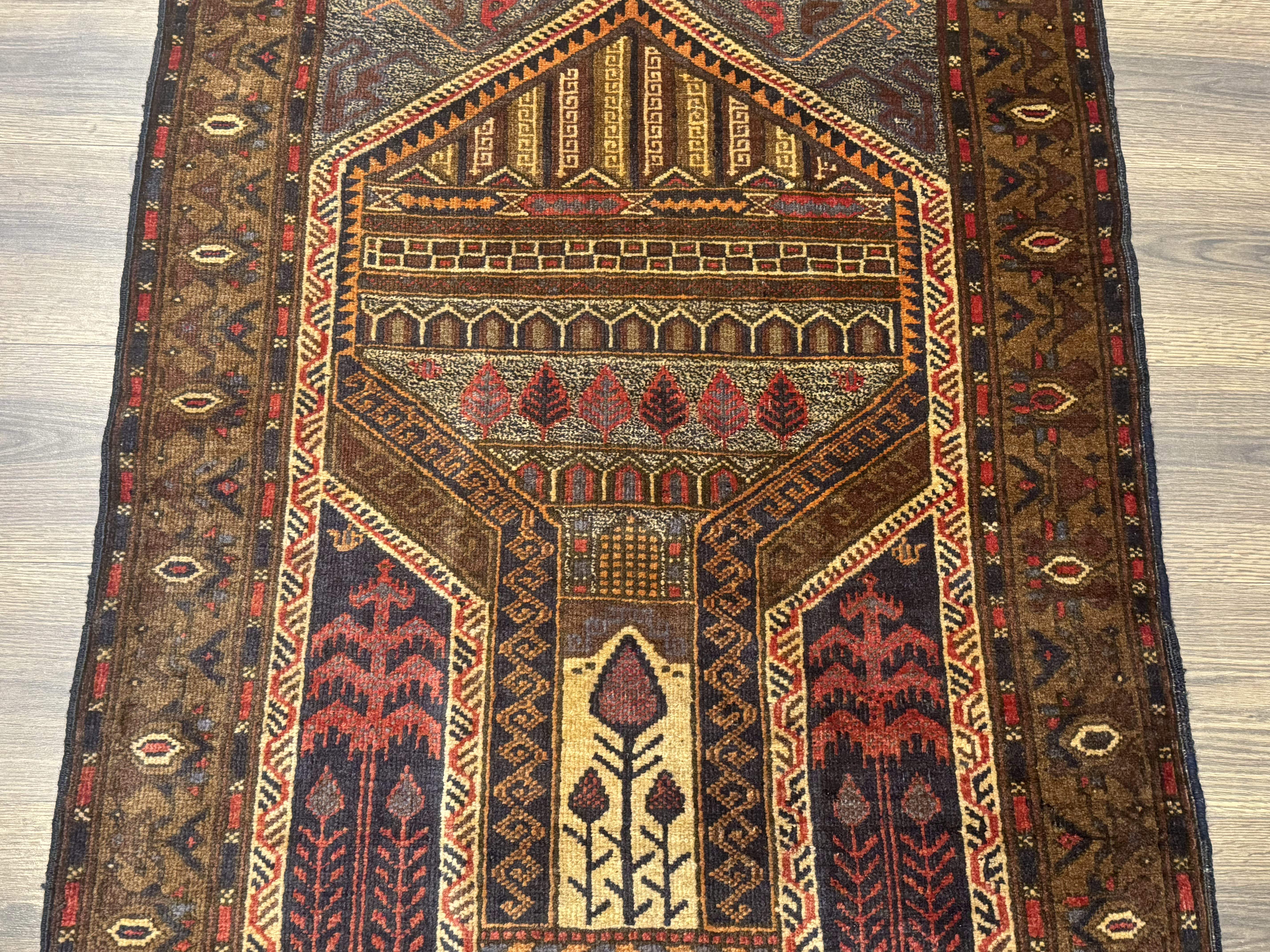 Persian Baluch Prayer Rug 3x4 – Hand-Knotted Wool Carpet - Jewel Rugs