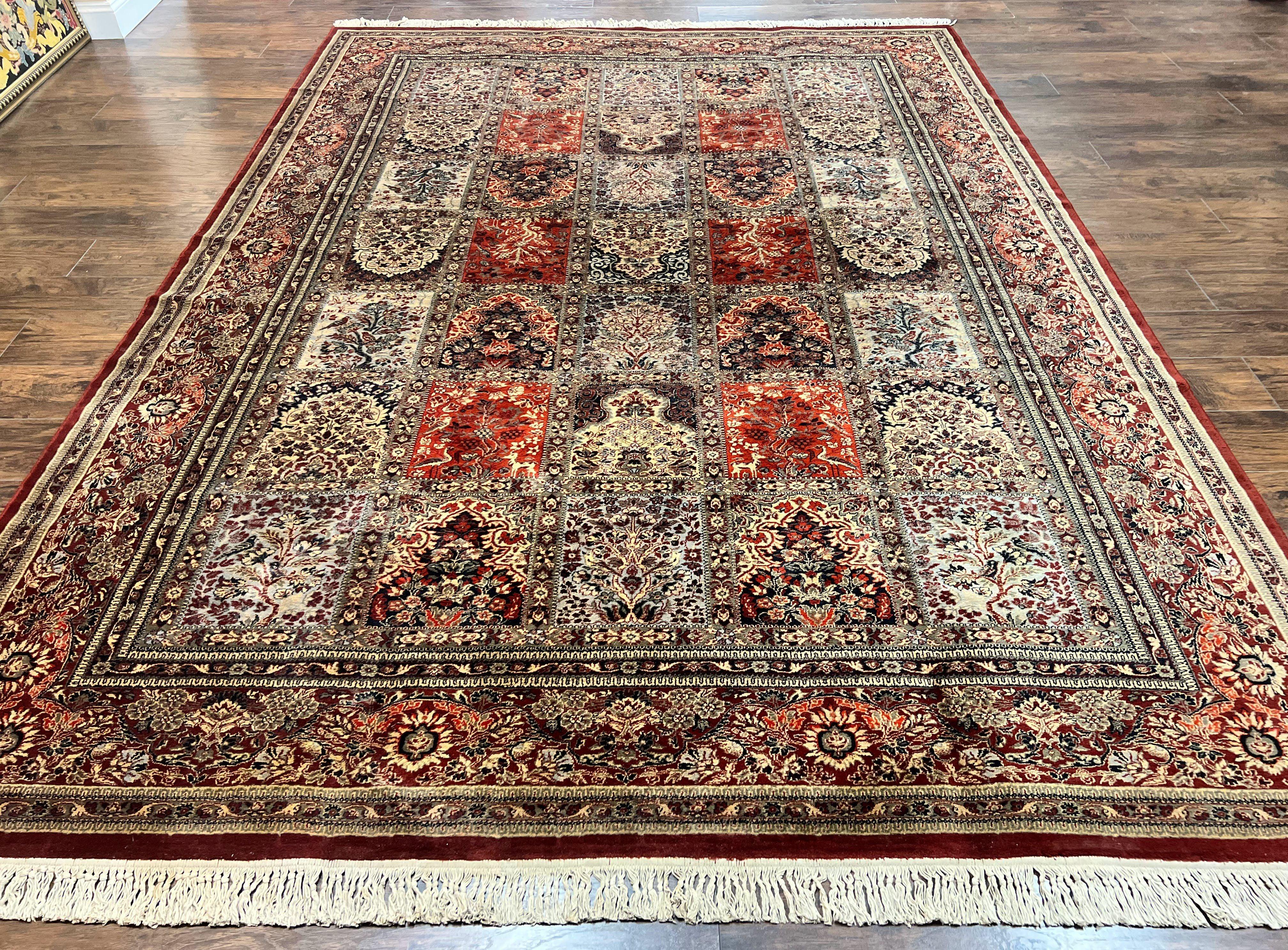 Couristan Rug 8x11, Belgium Power Loomed Carpet, Vintage Wool