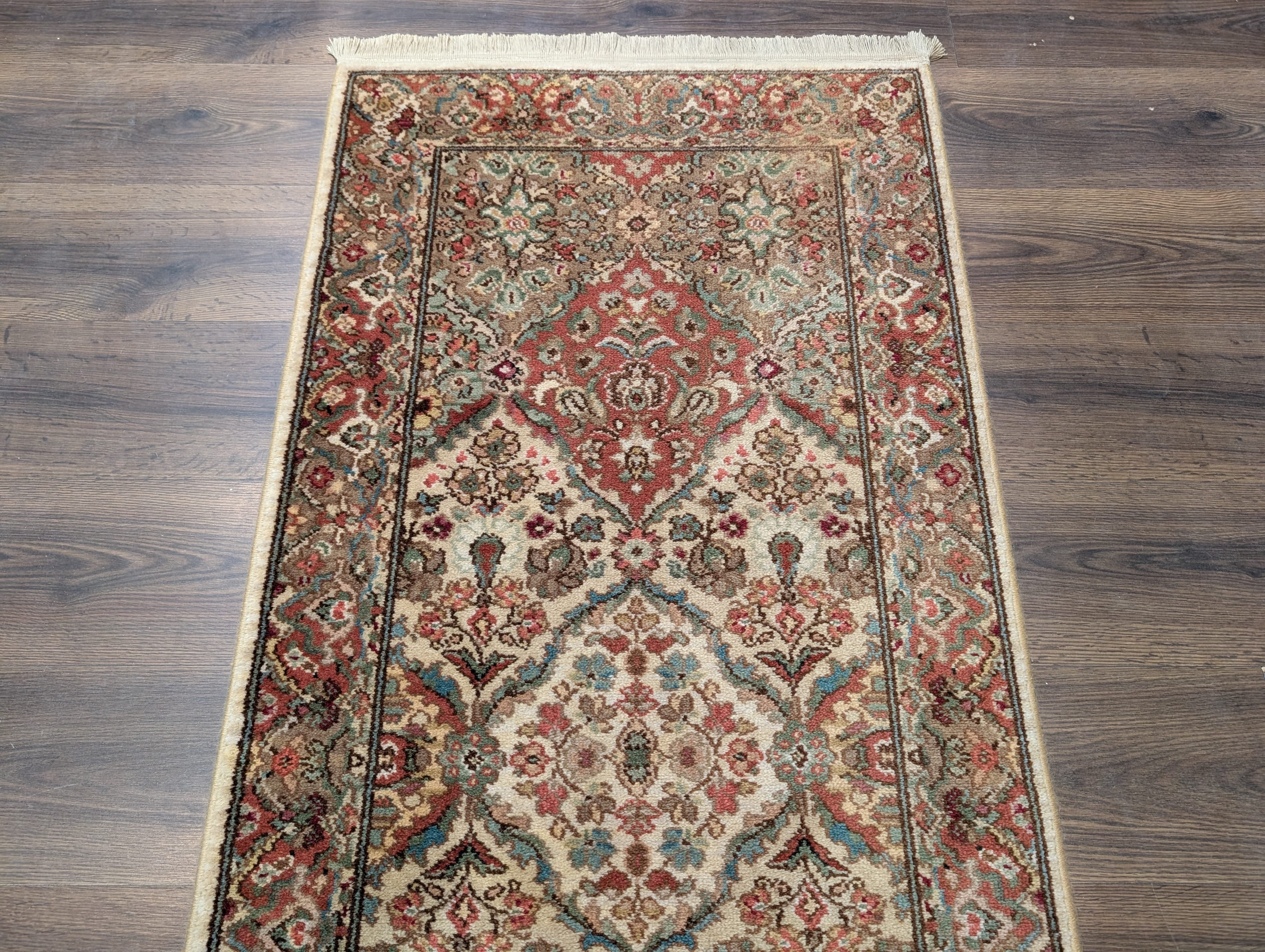 Karastan Runner Rug 2.6 x 8.6, Empress Kirman #700-719, Wool, Vintage - Jewel Rugs