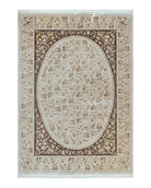 Aubusson Rug 10x14, Wool & Silk Highlights Hand Knotted Vintage Carpet, Birds Flowers, Fine Details, Elegant China 9' 8" x 14' - 2306L053