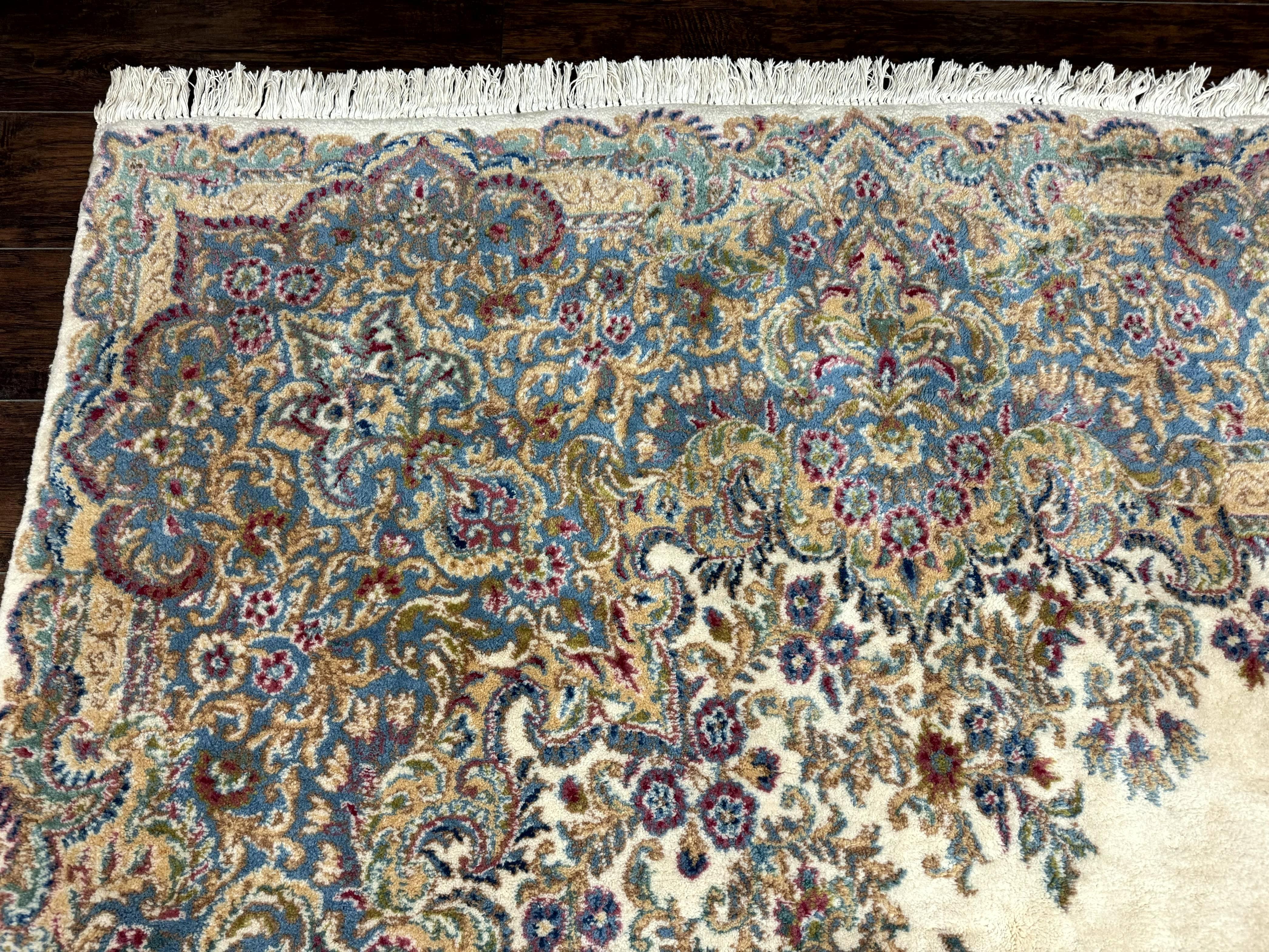 Persian Kerman Rug 10x15, Pastel Colors - Jewel Rugs