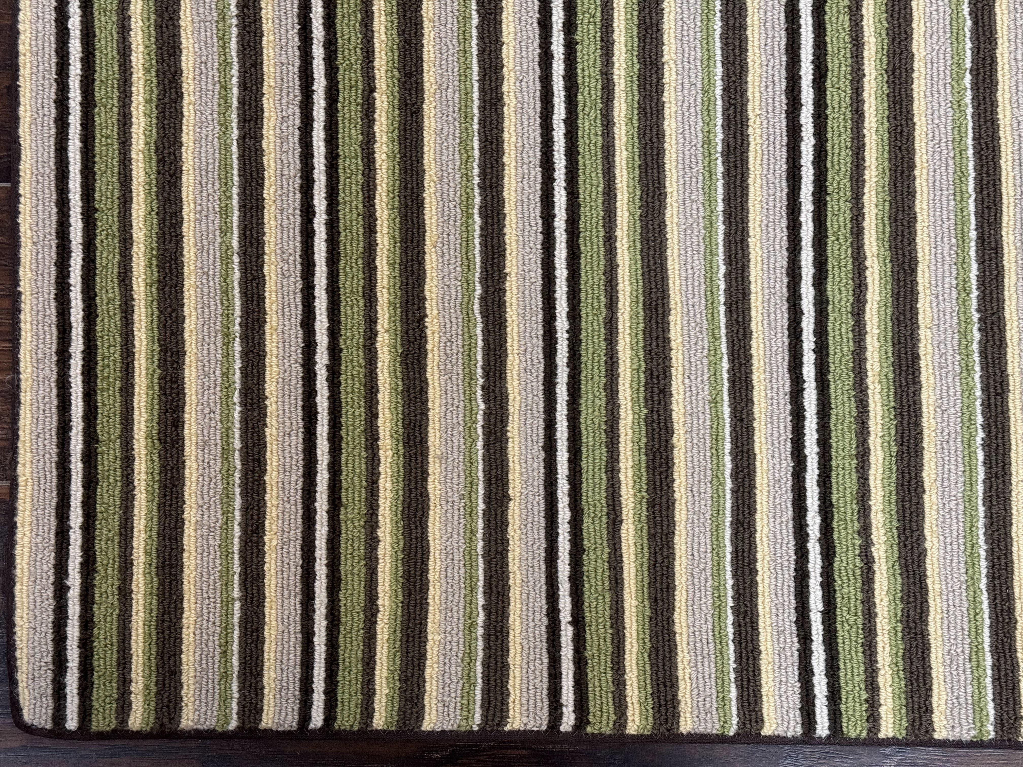 Stark Power Loomed Striped Rug 6x9, Multicolor Vintage Stark Carpet - Jewel Rugs