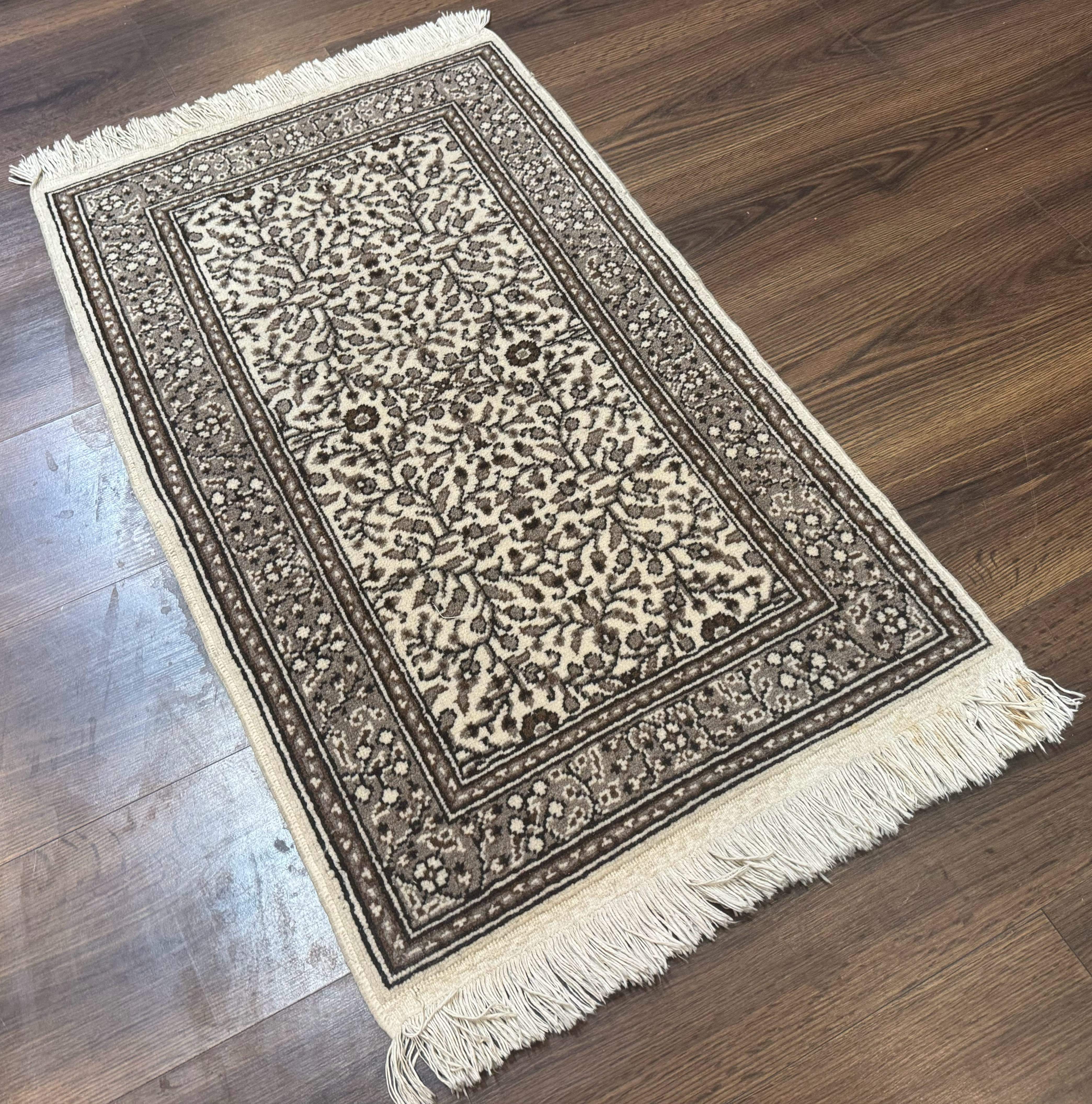 Small Turkish Kayseri Rug 2x3, Allover Pattern - Jewel Rugs