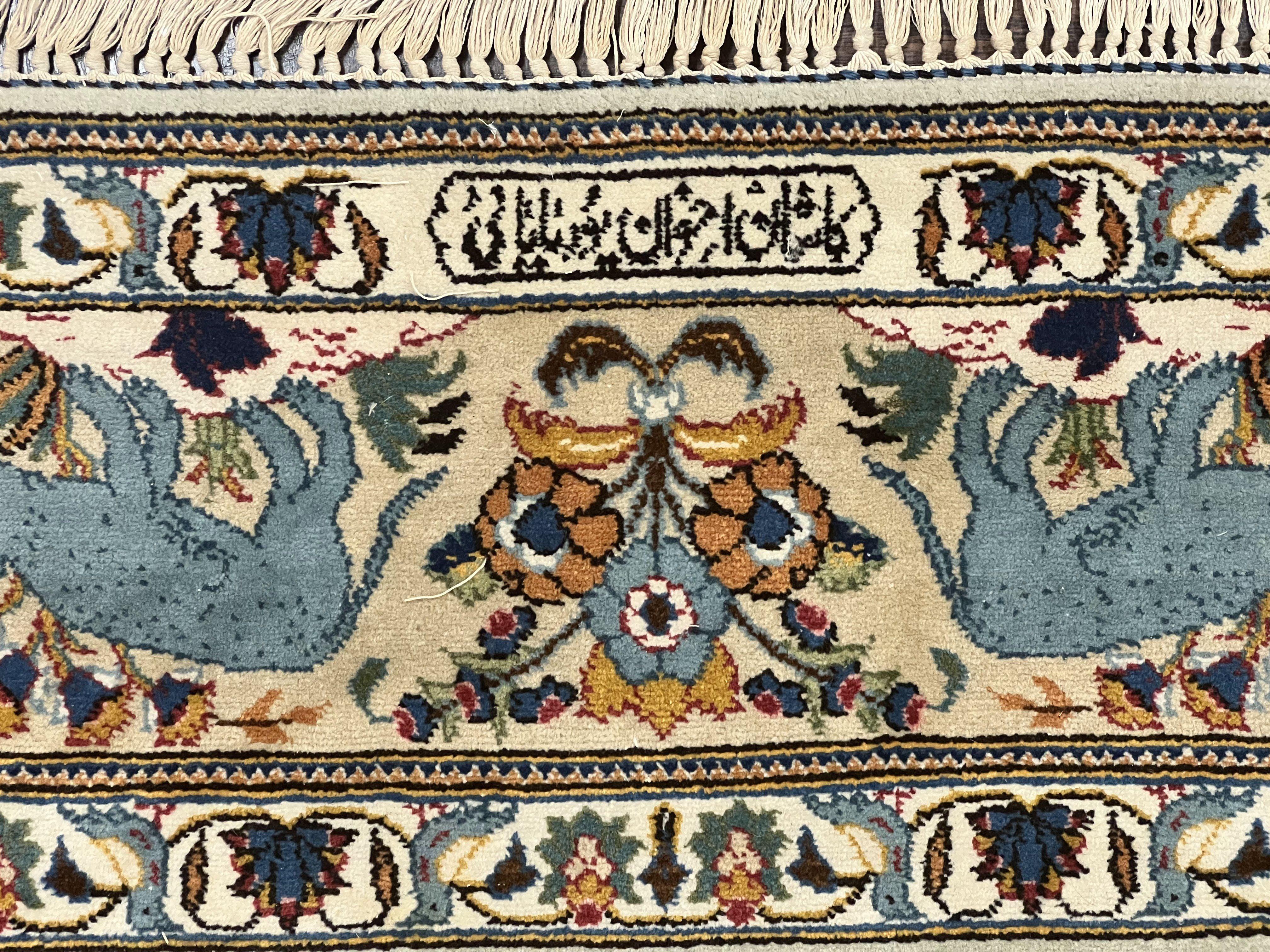 Persian Kashan Pictorial Rug 4.6 x 7, Hunting Scene, SIgned by Masterweaver, Animal Pictorials, Rare, Handmade, Wool, Vintage, Very Fine - Jewel Rugs